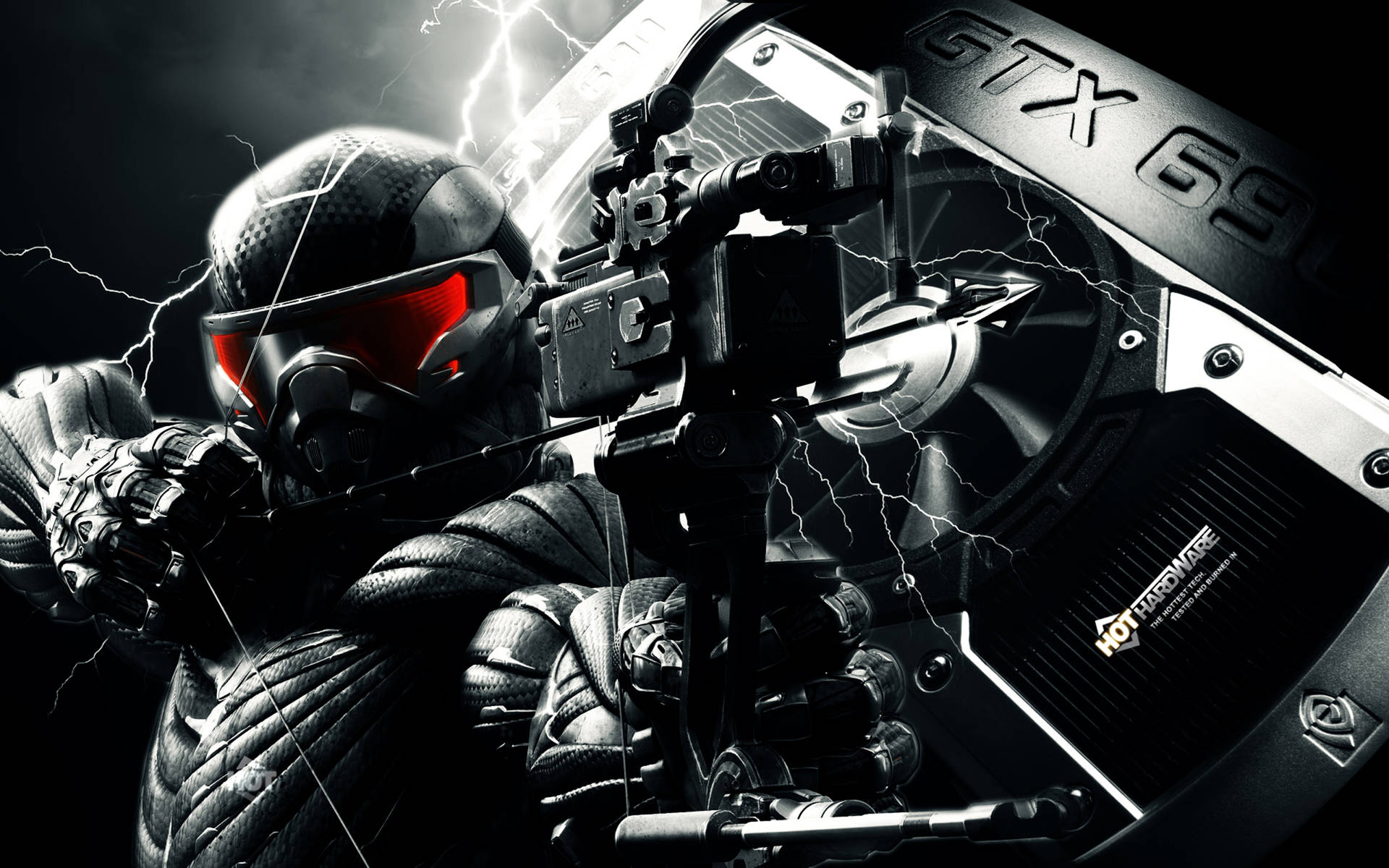 Crysis 3 Prophet Gtx Logo Background