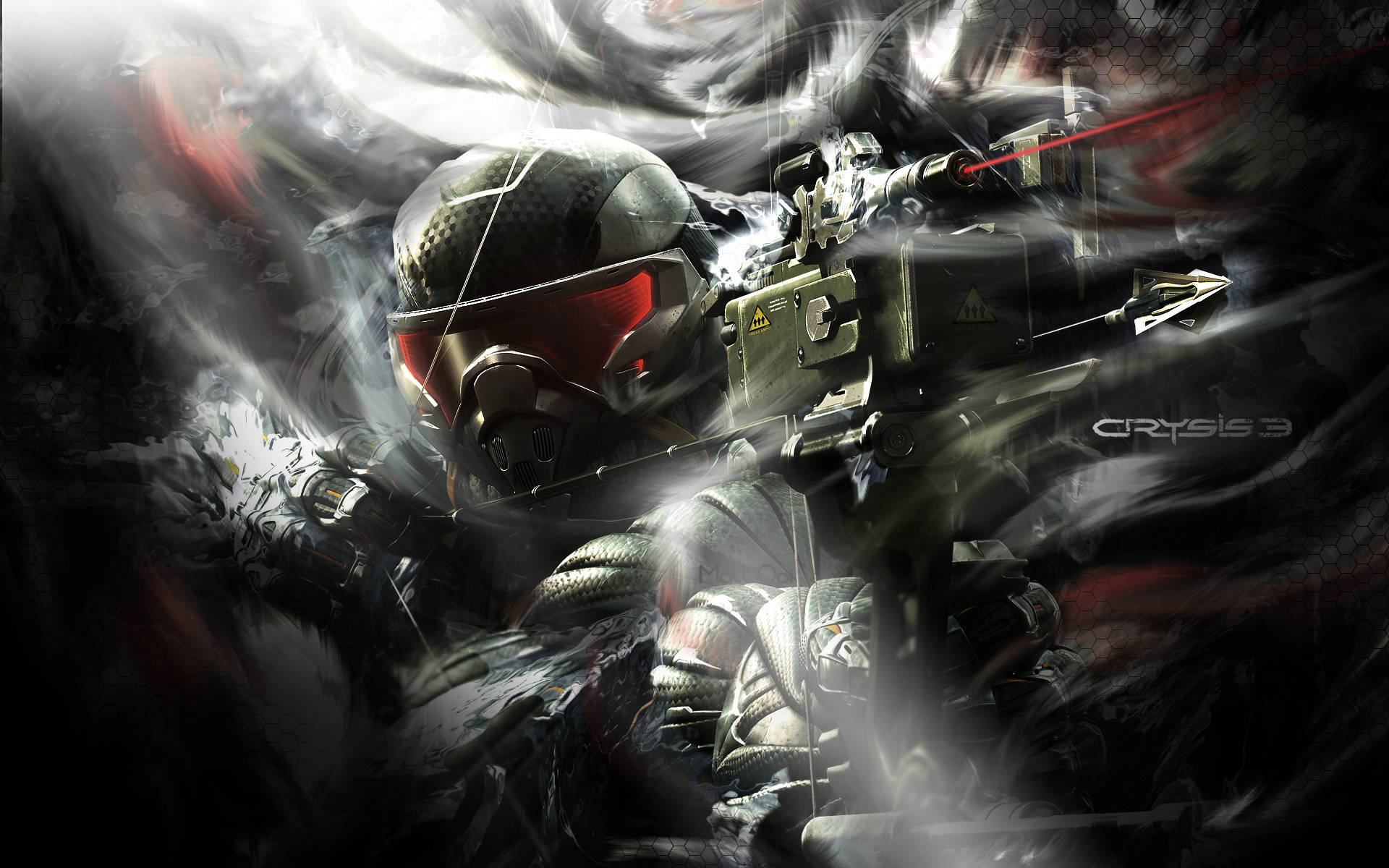 Crysis 3 Prophet In Smoke Background