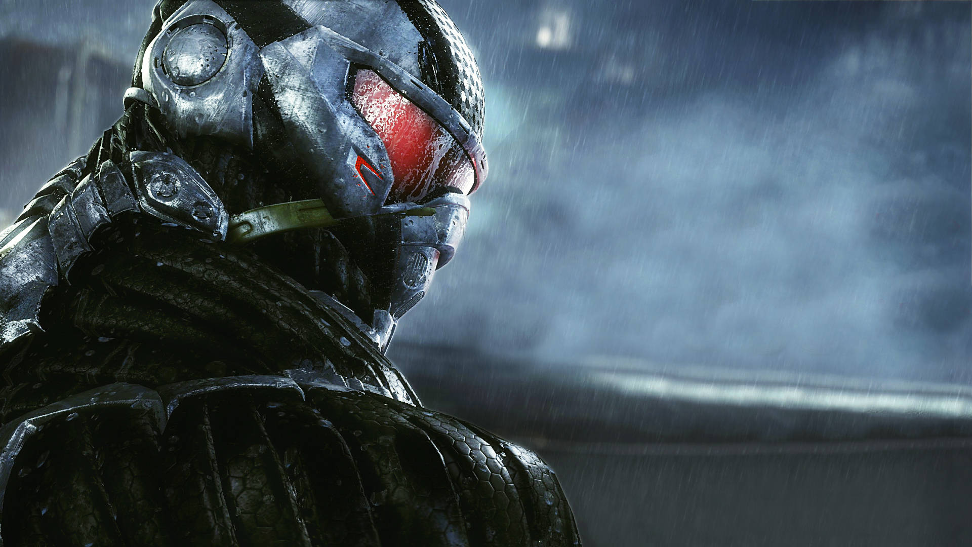 Crysis 3 Prophet Rained On Background