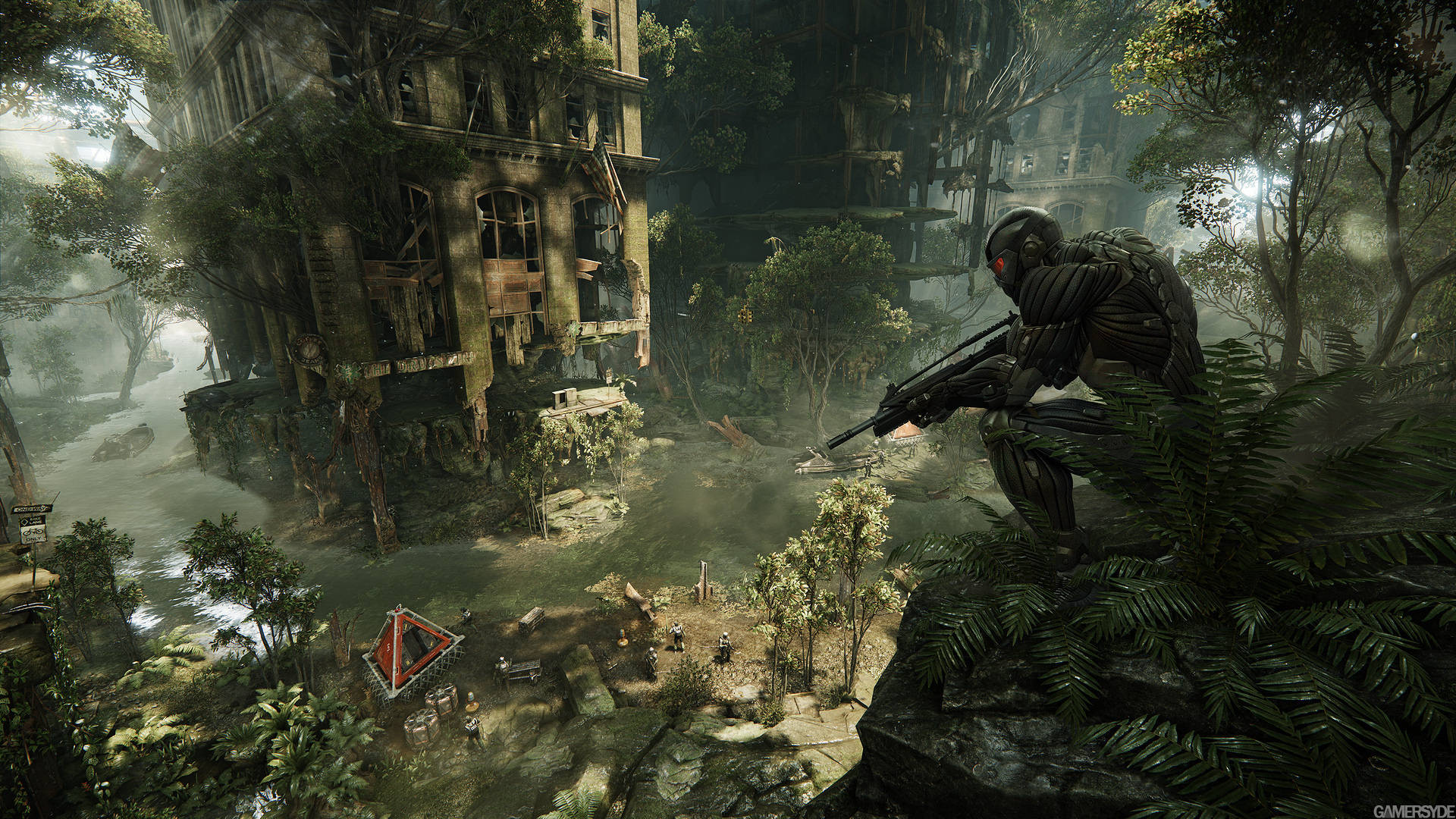 Crysis 3 Soldier's Base Background