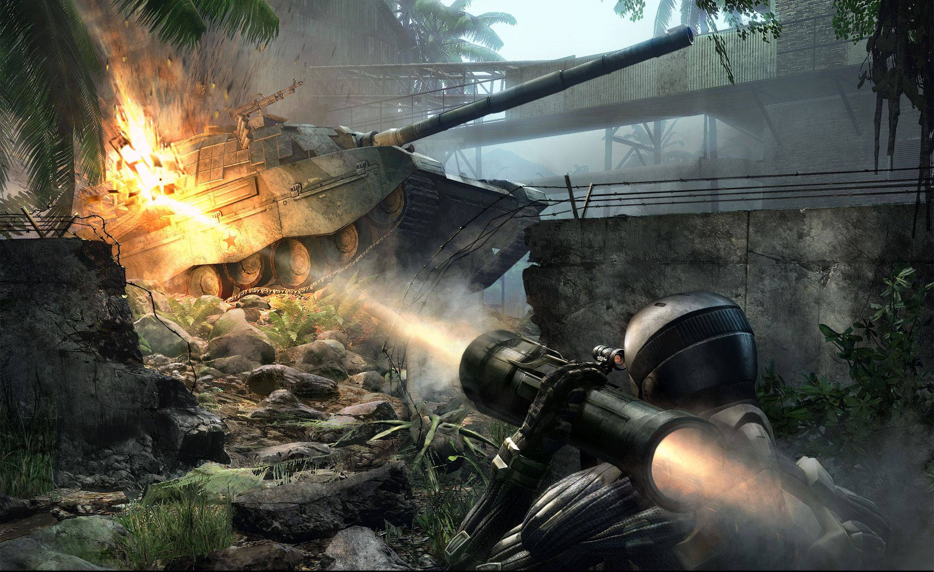Crysis Warhead Big Guns Background