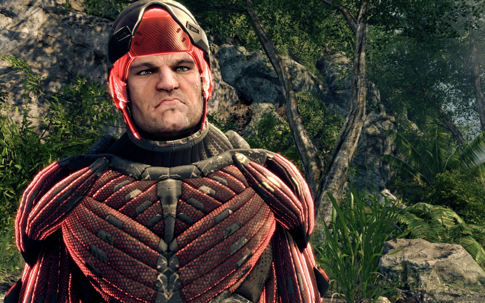 Crysis Warhead Character In Red