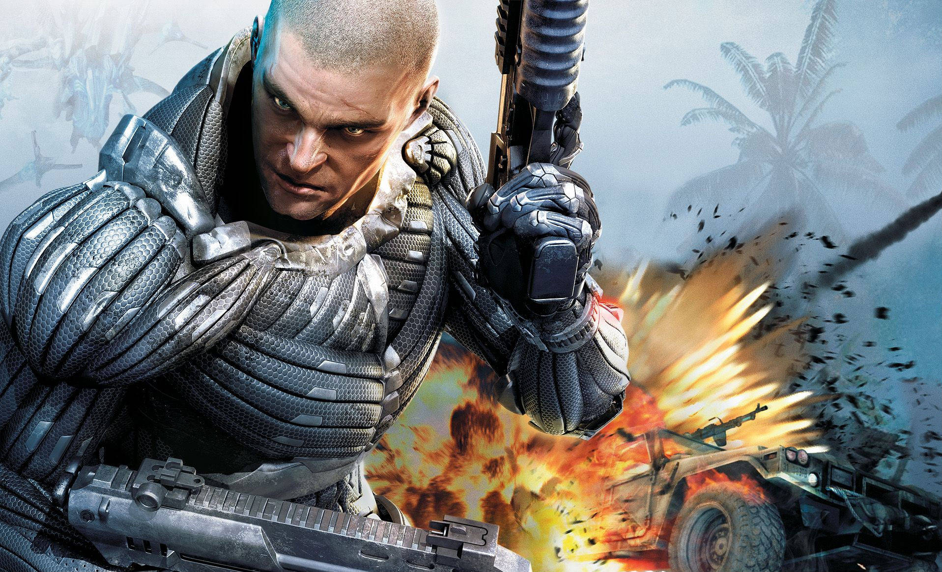 Crysis Warhead Man Background