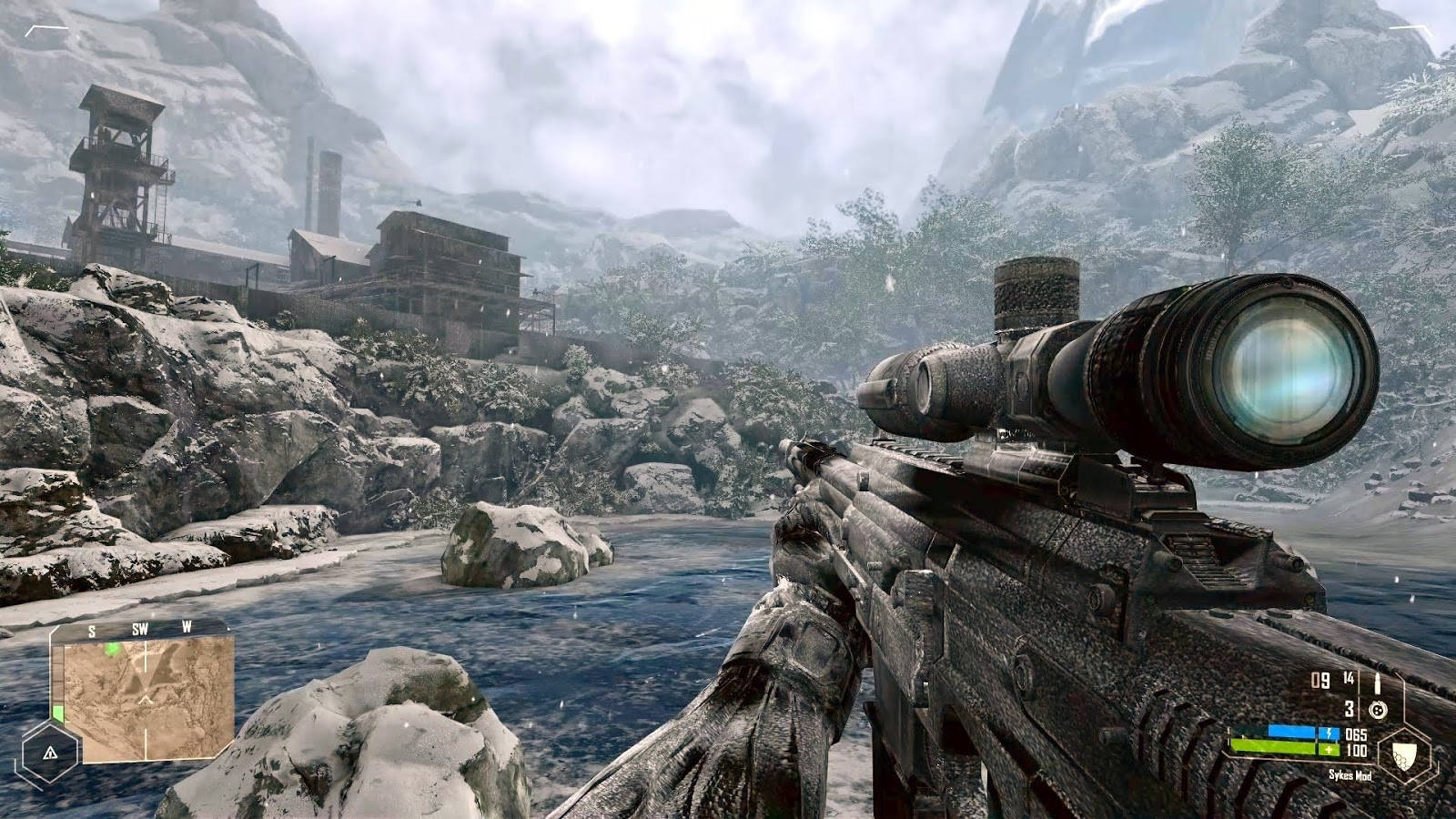 Crysis Warhead Sniper Background