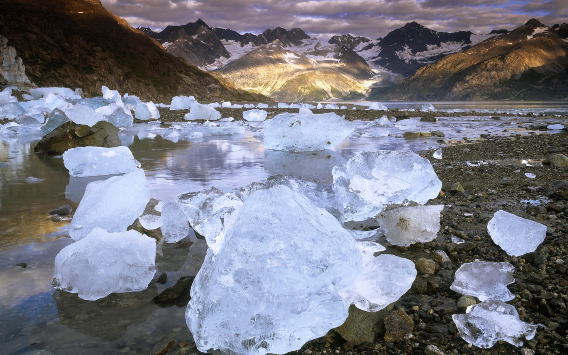 Crystal Clear Ice Glacier Bay National Park