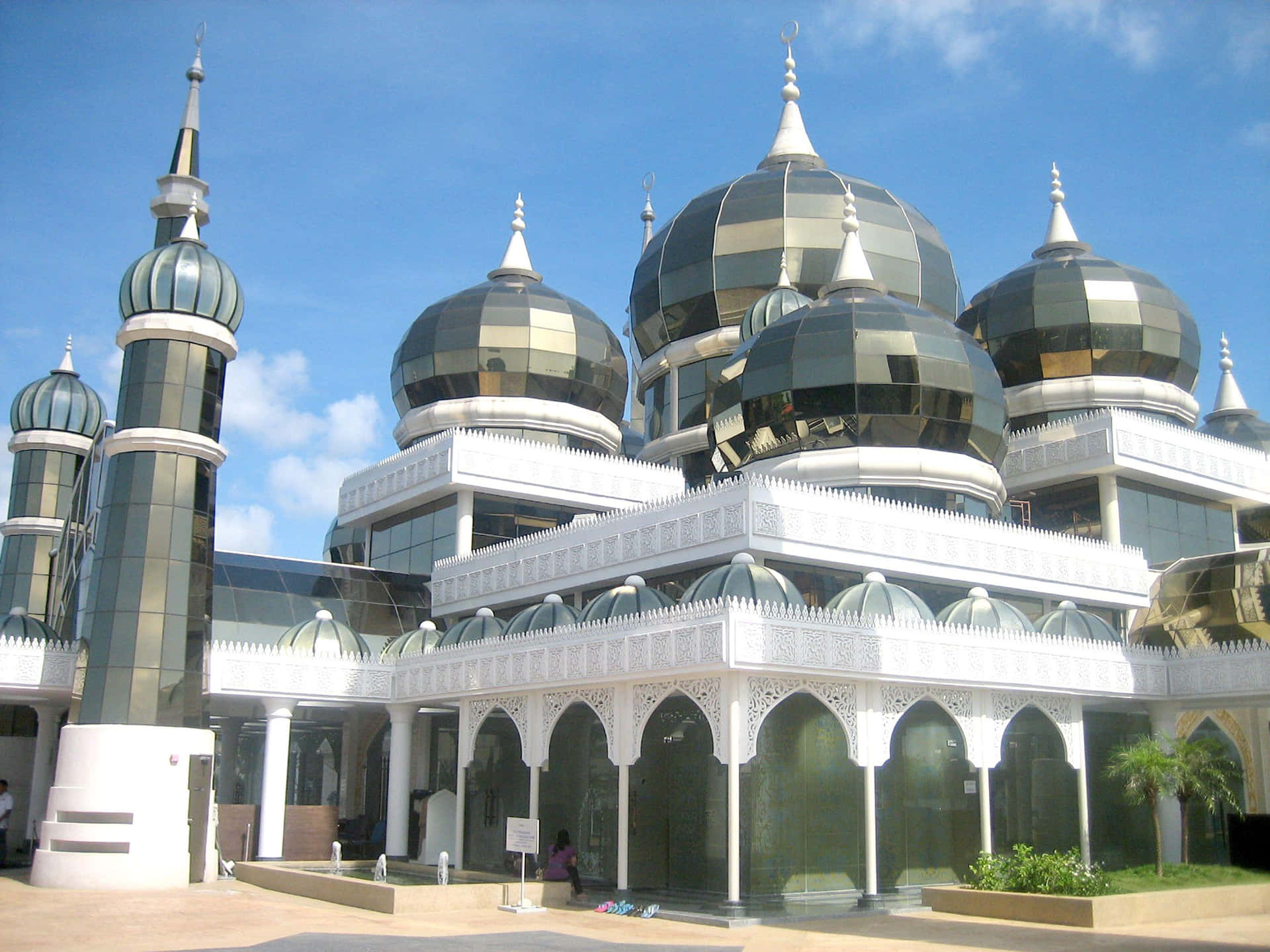 Crystal Mosque Terengganu Malaysia Background
