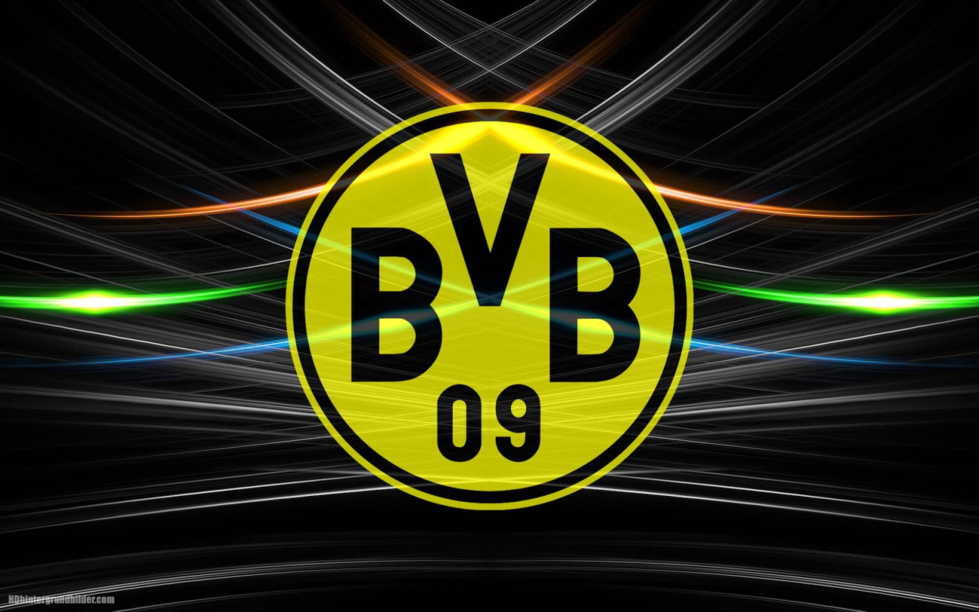 Crystal Streaks Borussia Dortmund Logo Background