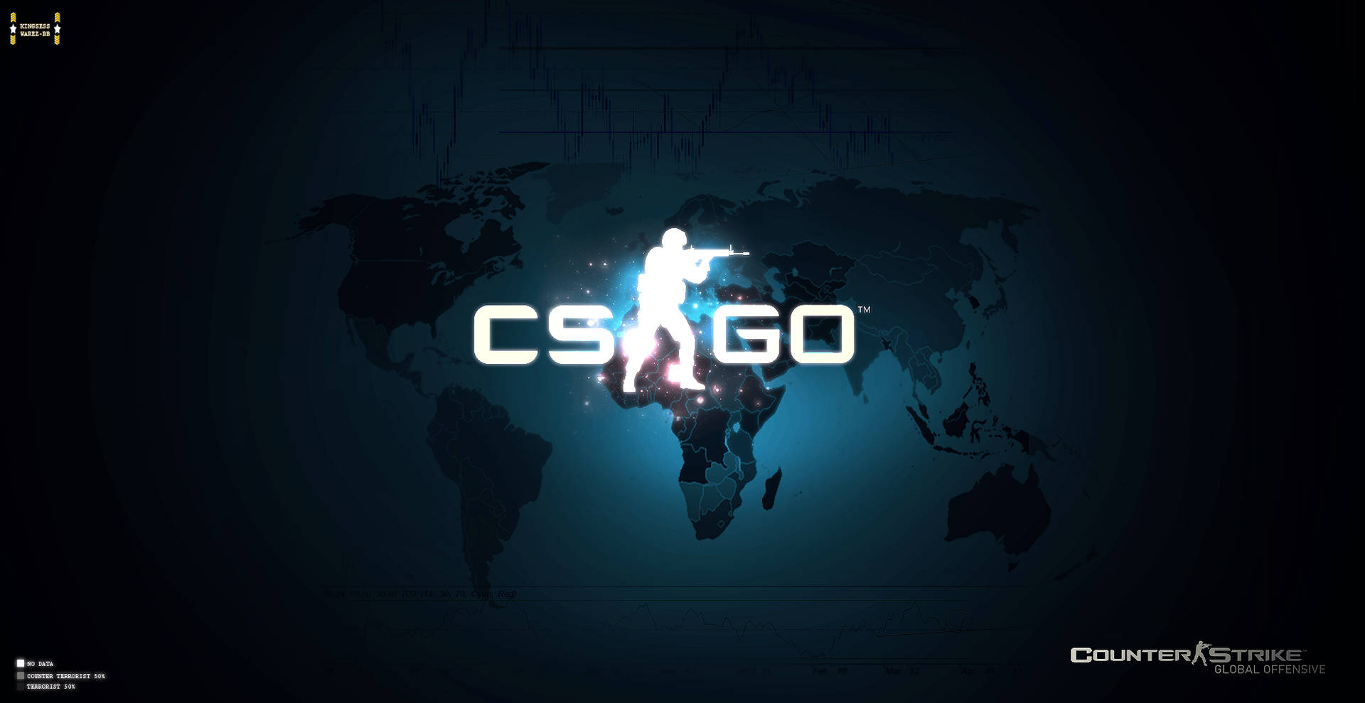 Cs Go Logo World Map