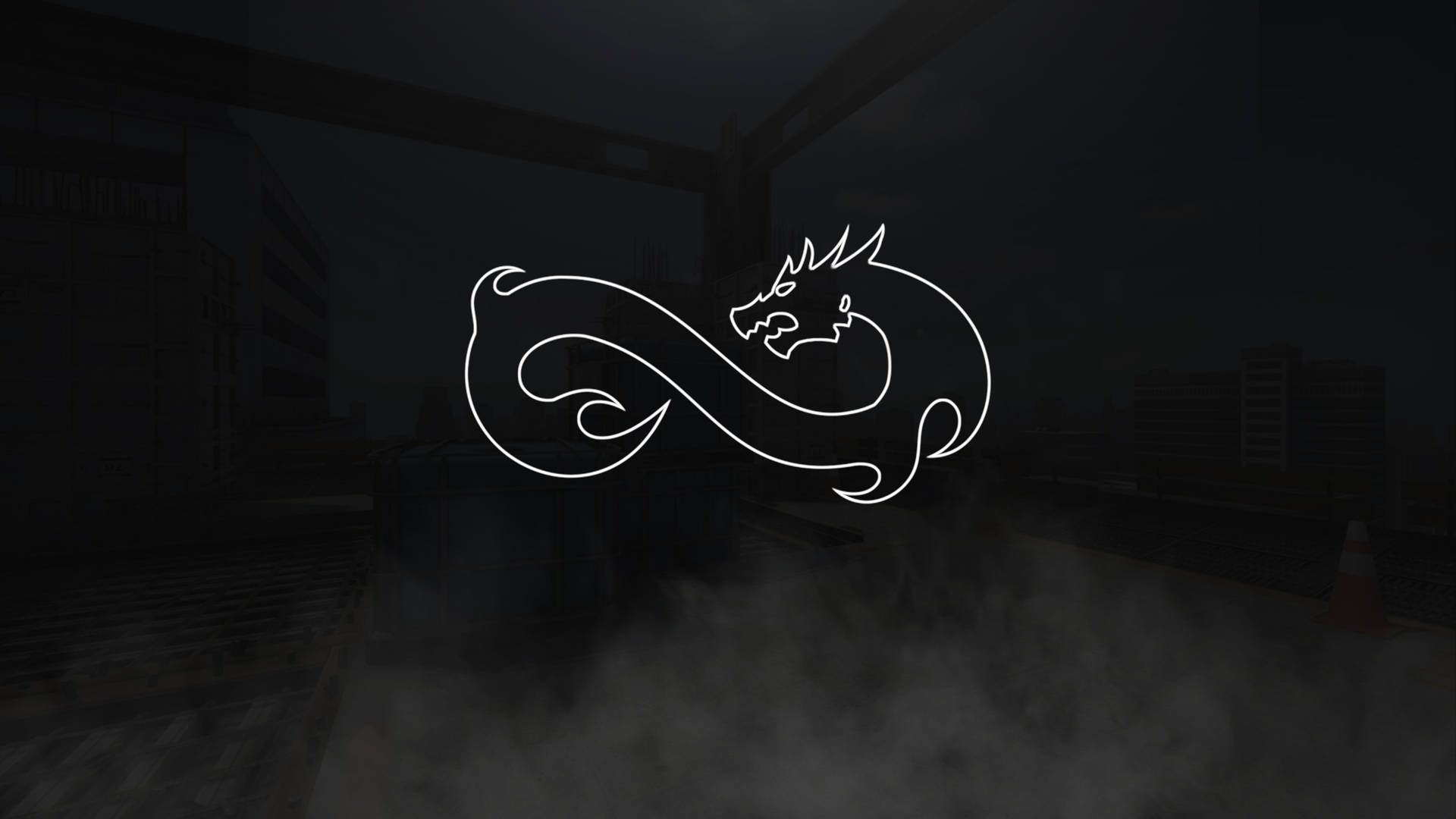 Cs Go Serpent Dragon Outline Background