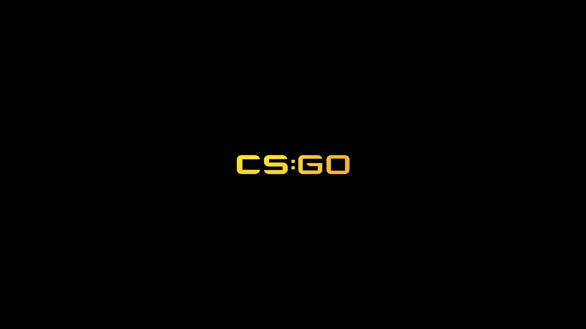 Cs Go Yellow Logo Background