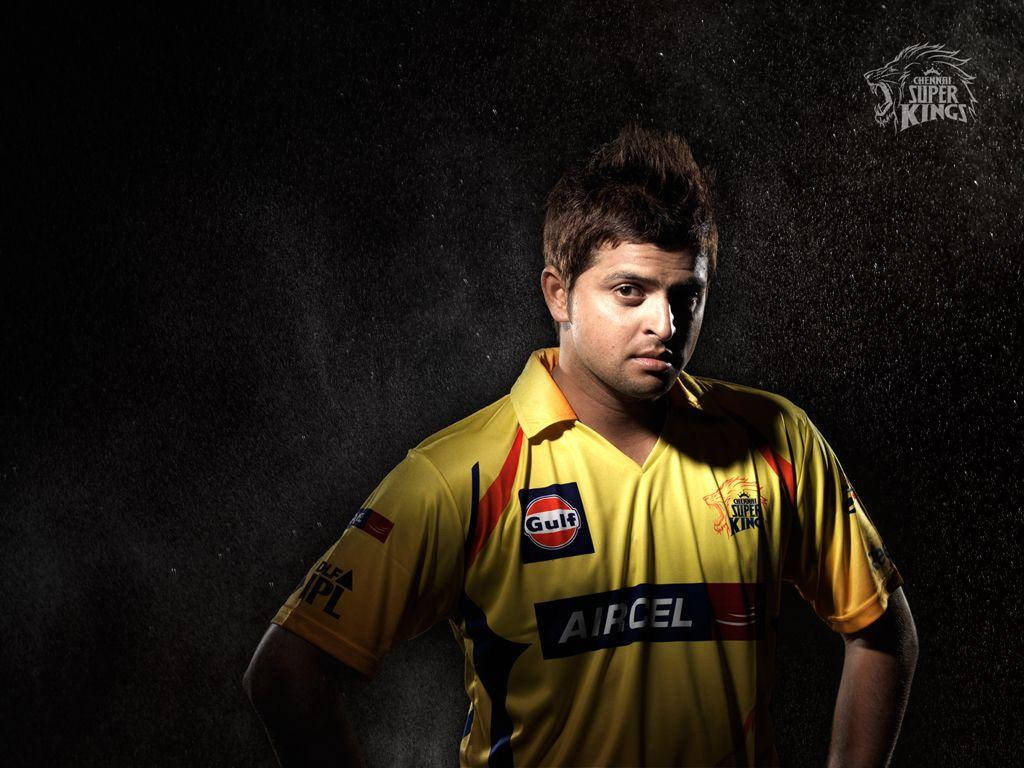 Csk Player Suresh Raina Background