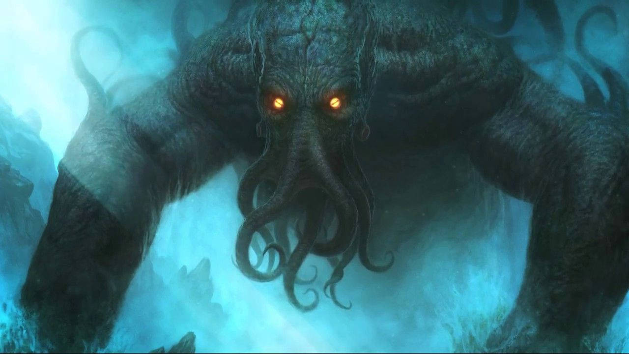 Cthulhu Dark Monster Underwater