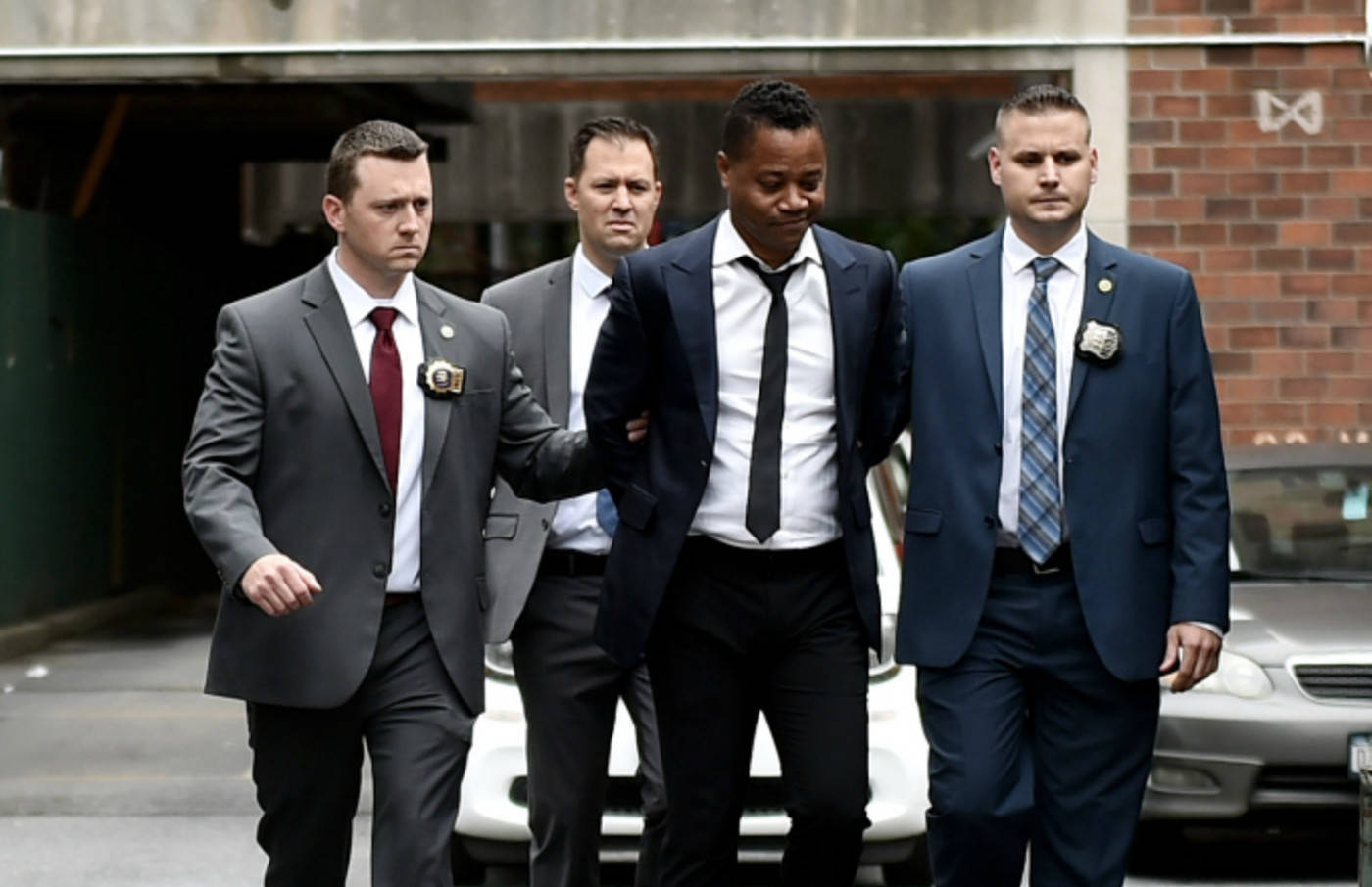 Cuba Gooding Jr At A Red Carpet Event Background