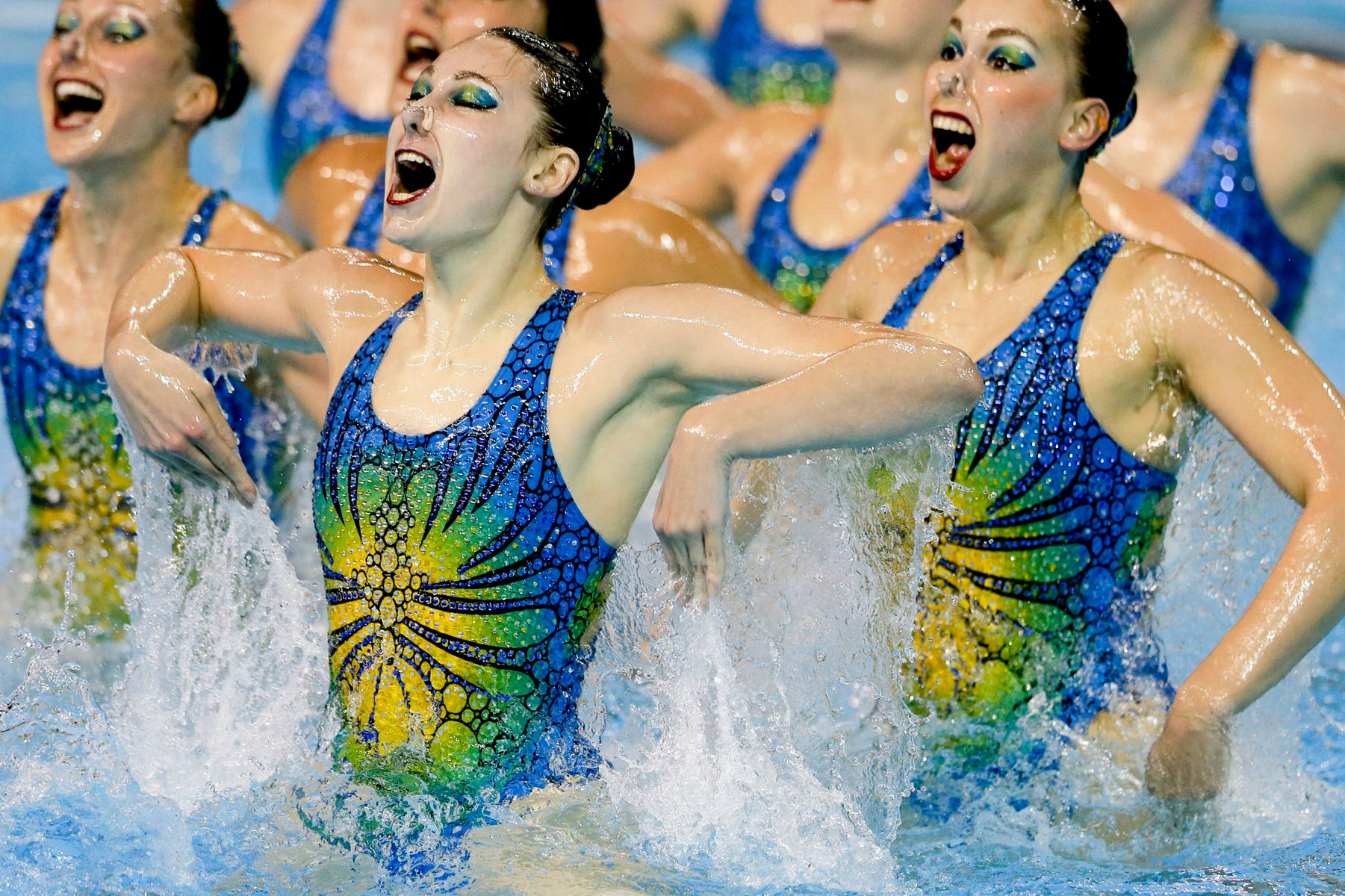 Cuba Synchronized Swimming Team Background