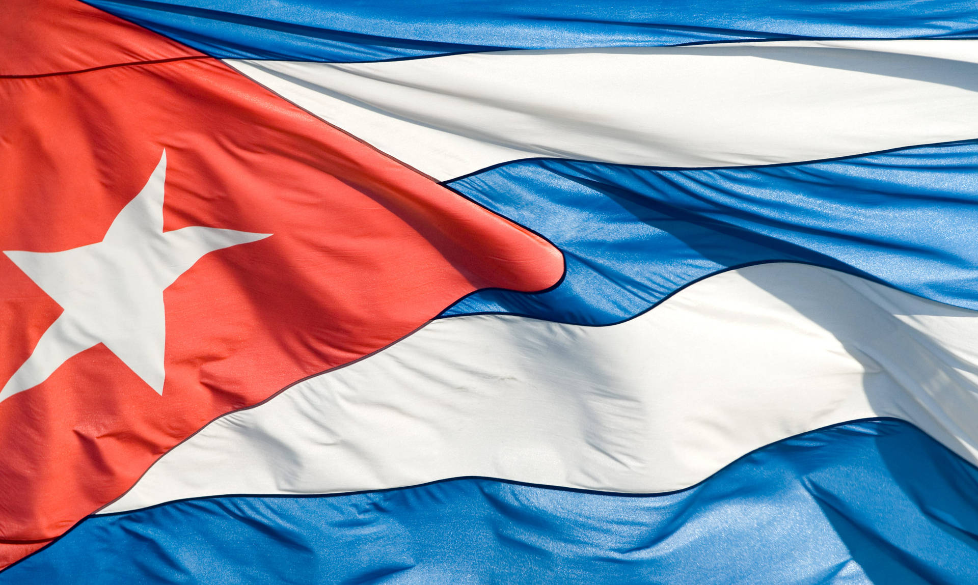 Cuban Flag Faint Color Background