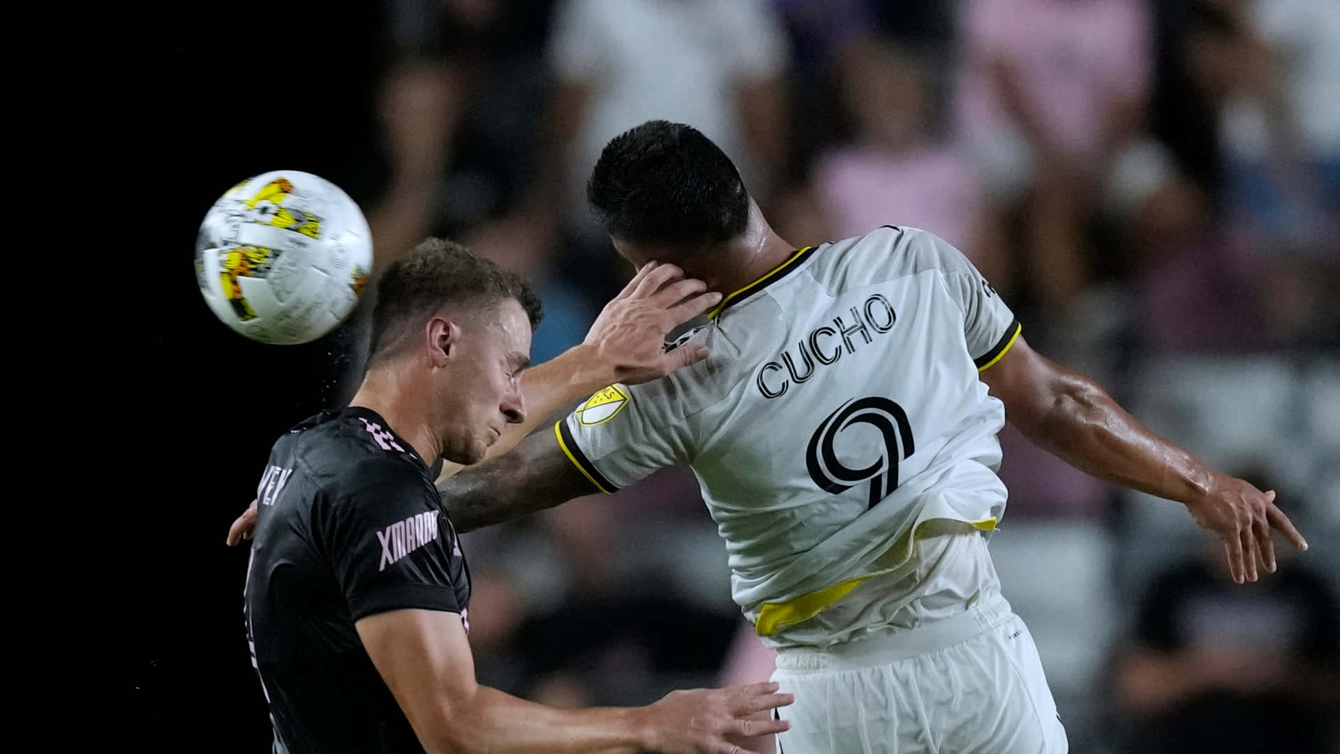 Cucho Hernandez Against Portland Timbers Background