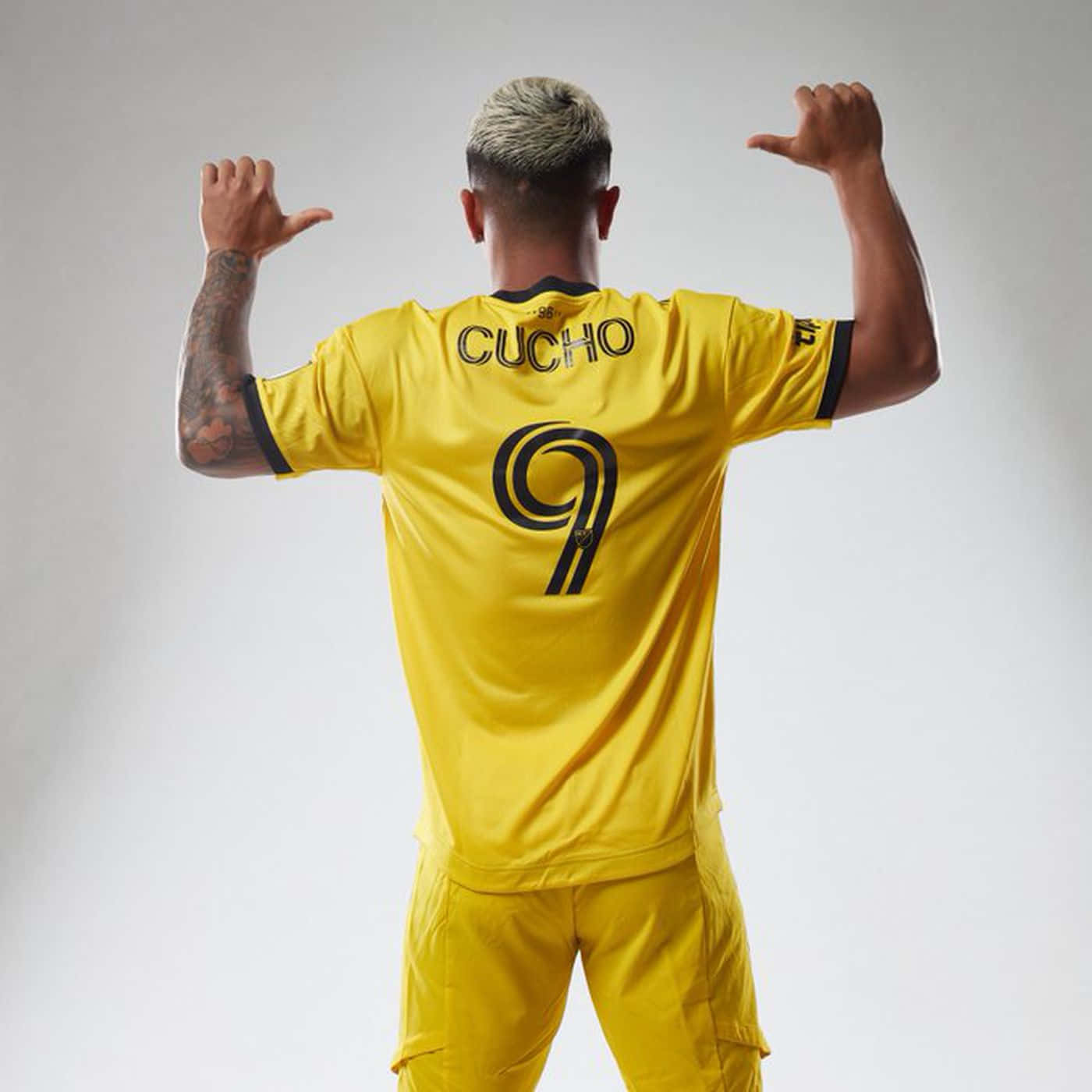 Cucho Hernandez Jersey Number Nine Background