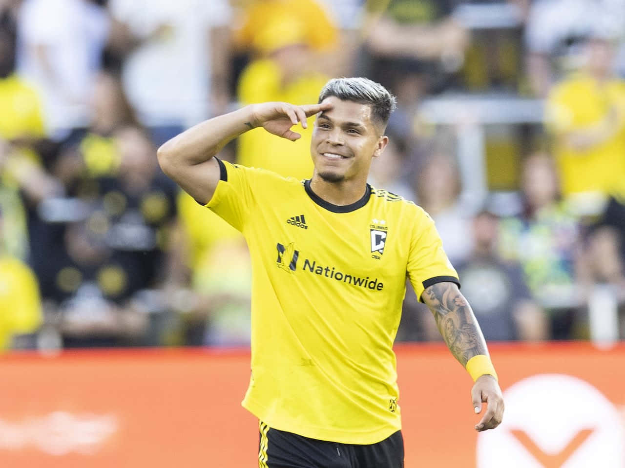 Cucho Hernandez Professional Columbian Football Player Background
