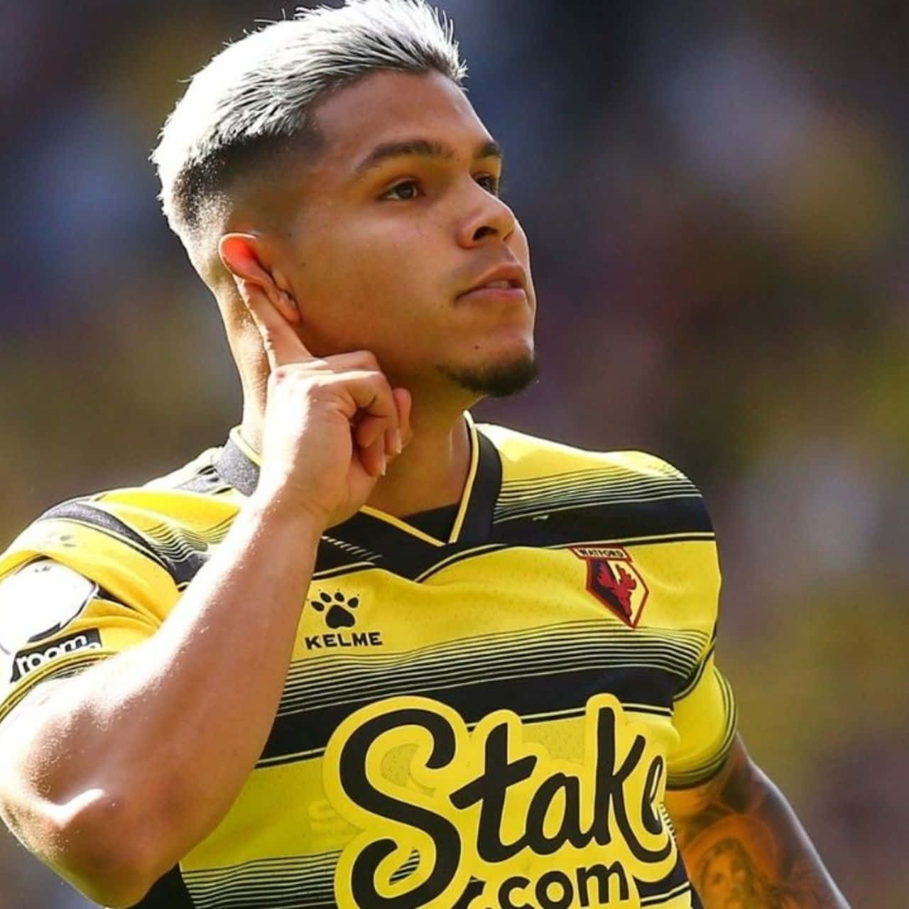 Cucho Hernandez Watford Football Club Striker Background