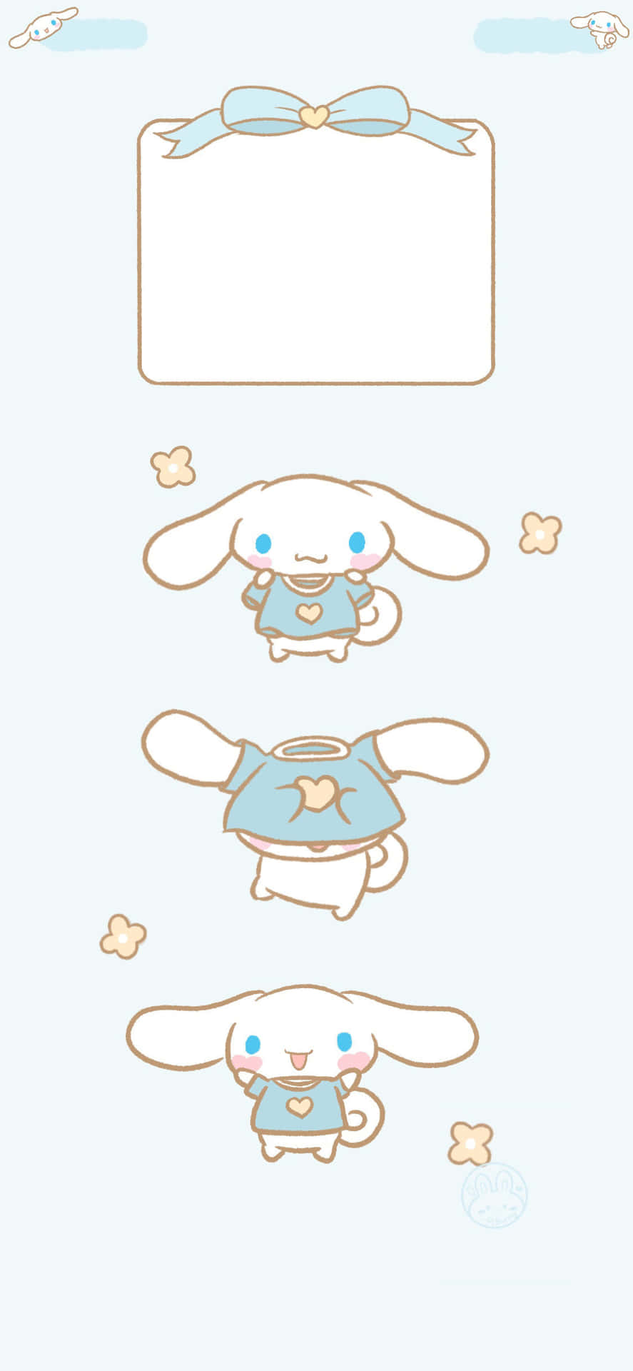 Cuddled Up With Cinnamoroll Background