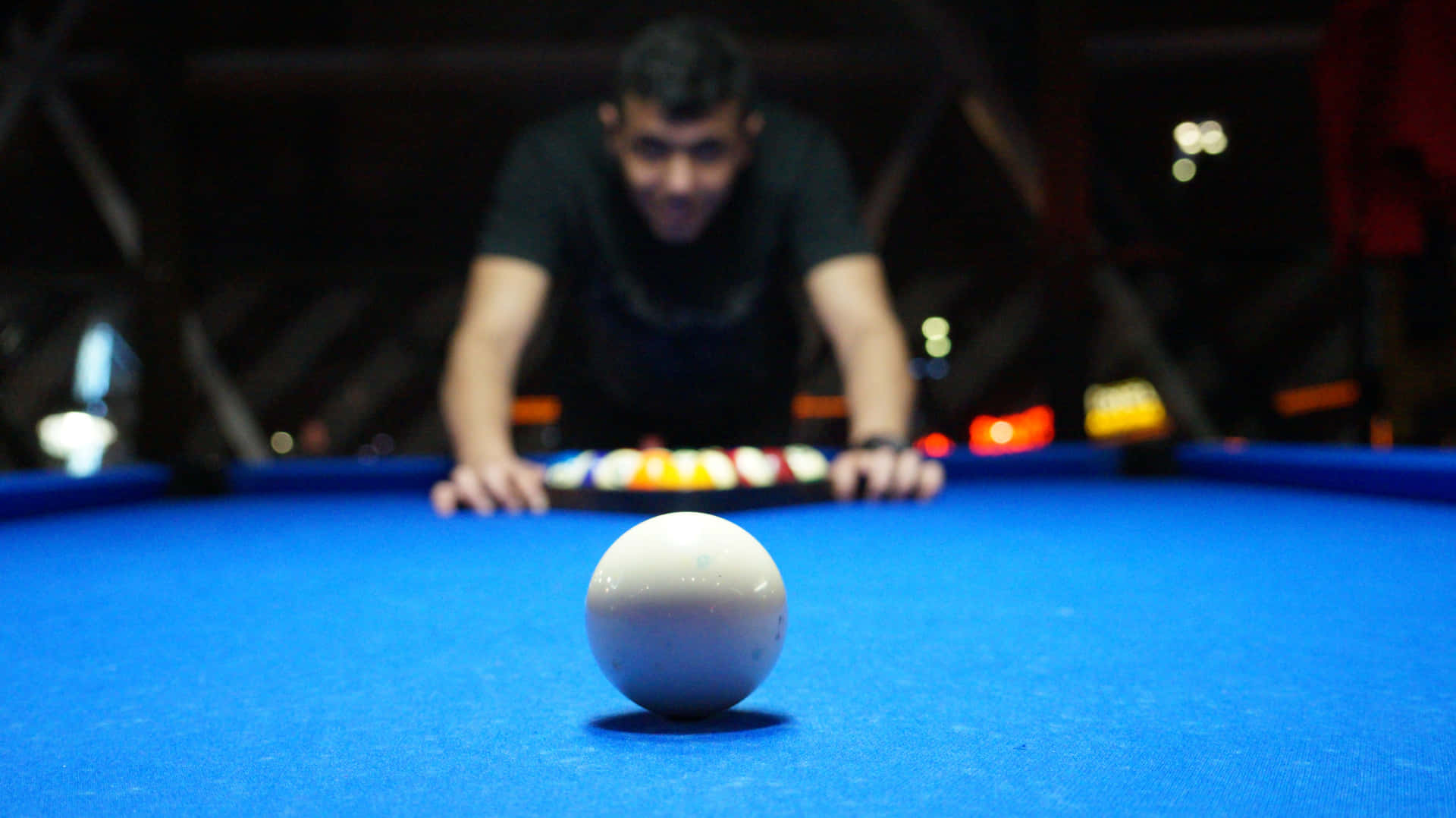 Cue Ball Pool Table Background