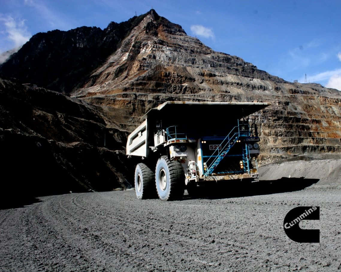 Cummins Caterpillar 797 Haul Truck Background