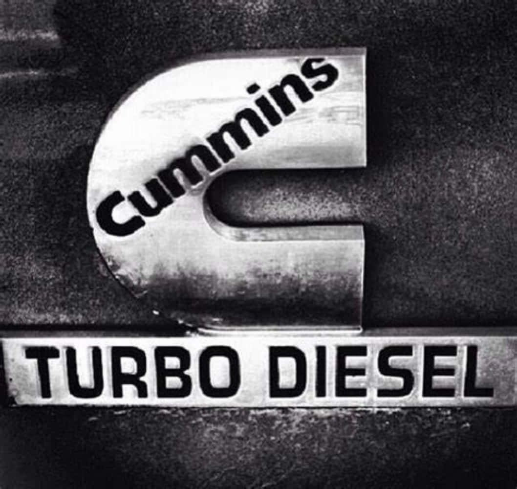 Cummins Turbo Diesel Sign Background