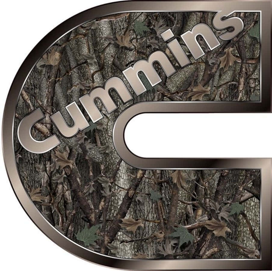 Cummins Wood Aesthetic Logo Background