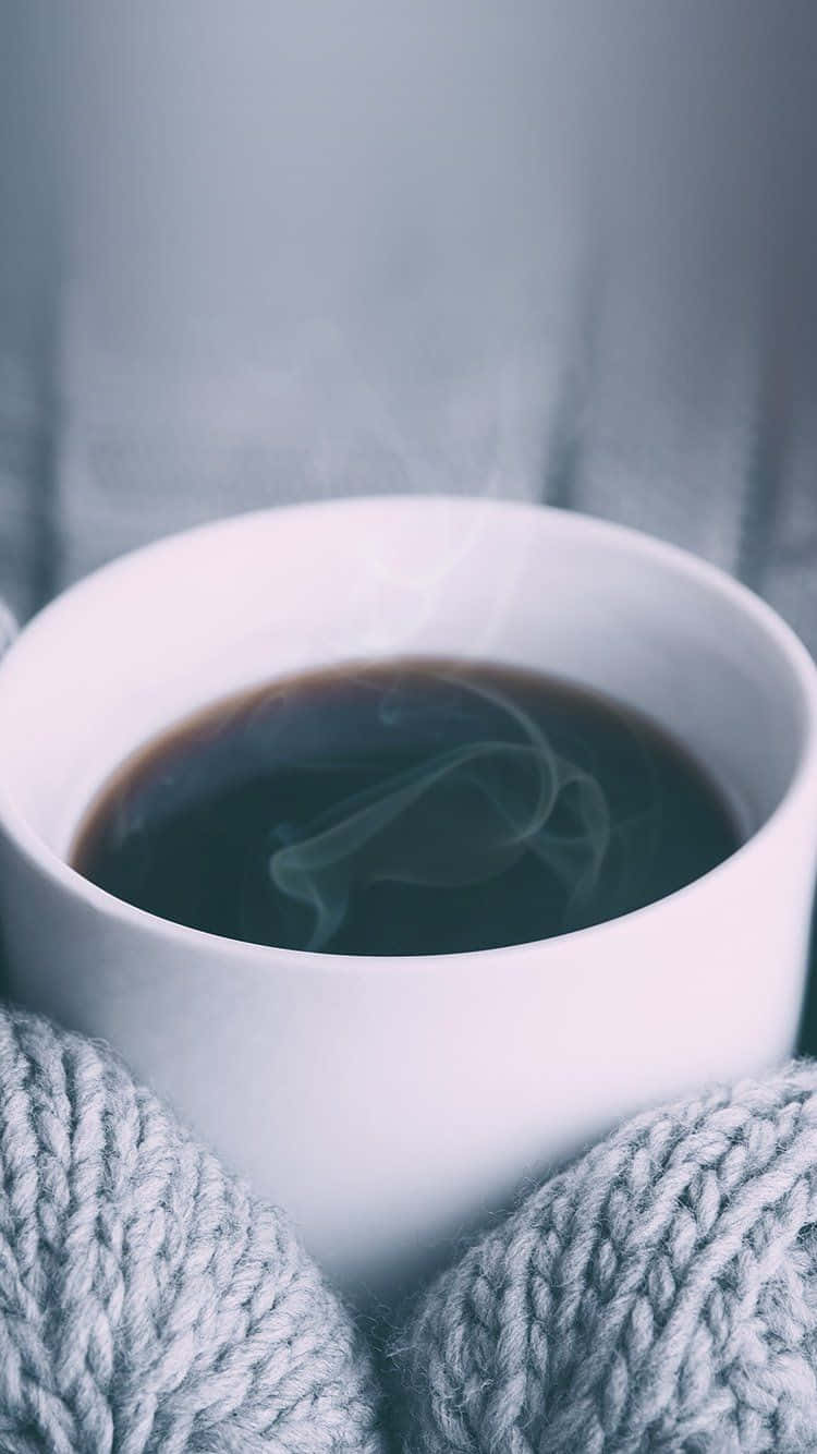 Cup Of Coffee Cozy Winter Tumblr Background