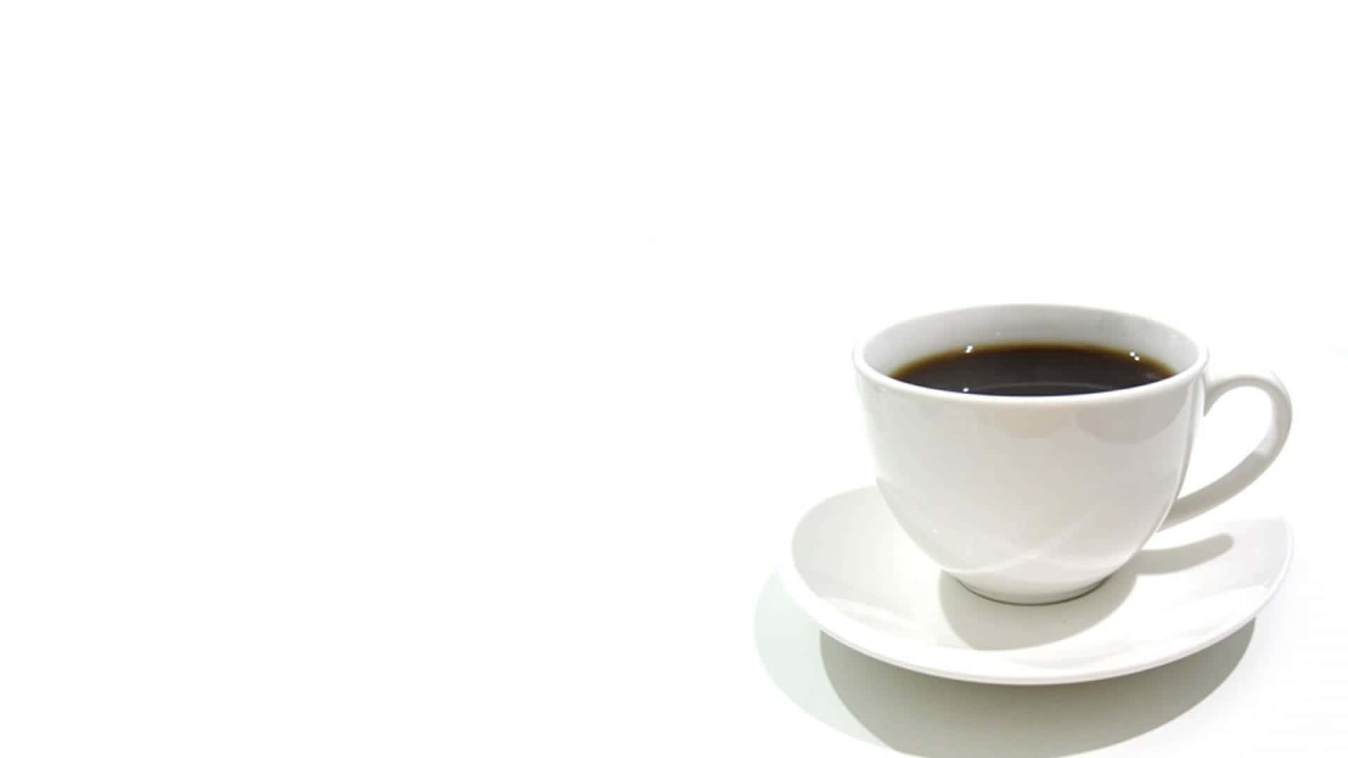 Cup Of Coffee White Background