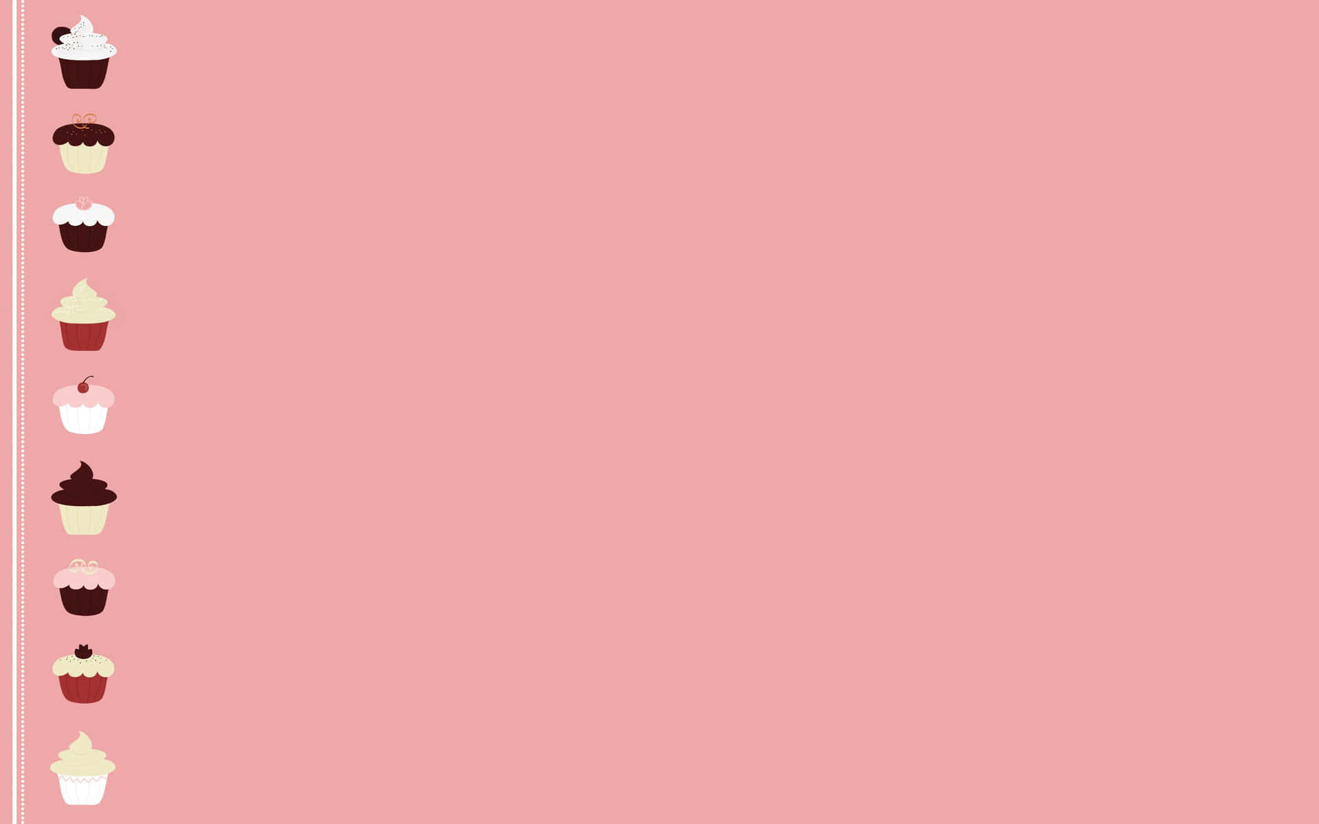 Cupcakes Pastel Pink Aesthetic Computer