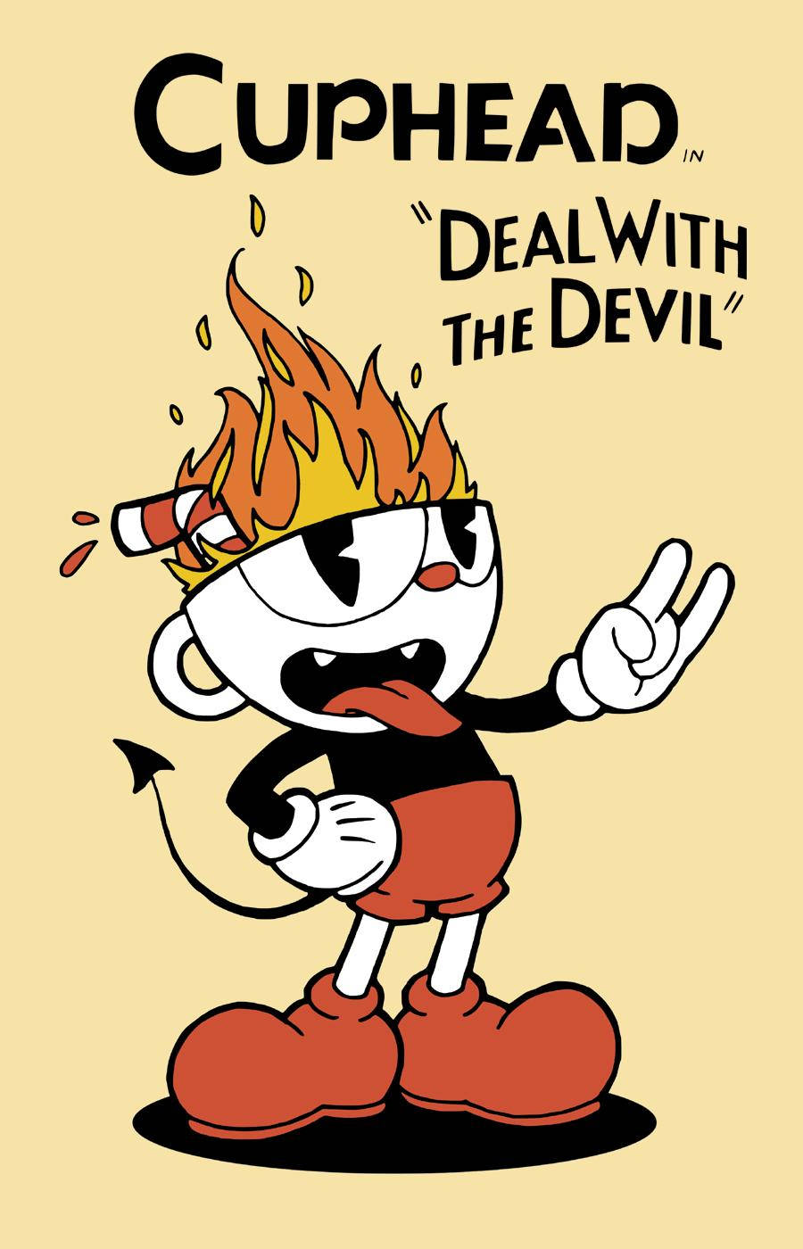 Cuphead Devil Form Background