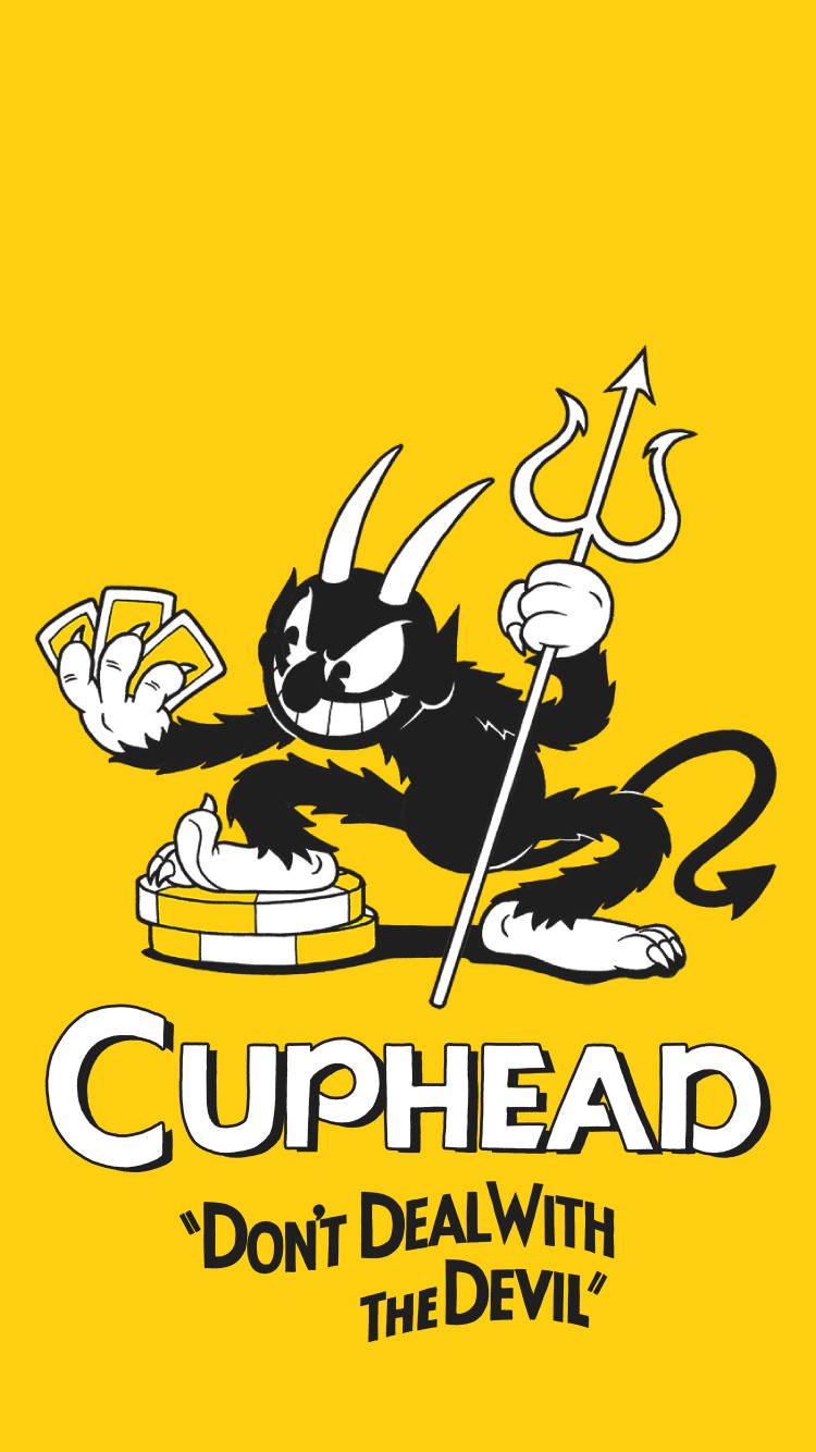 Cuphead The Devil Poster Background