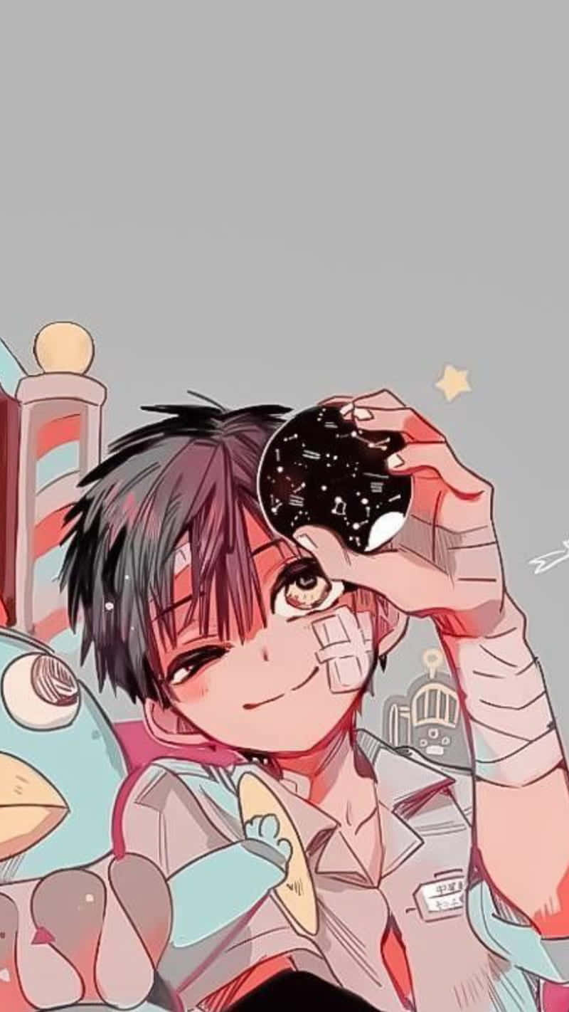 Curious Hanako Kun Pfp Background