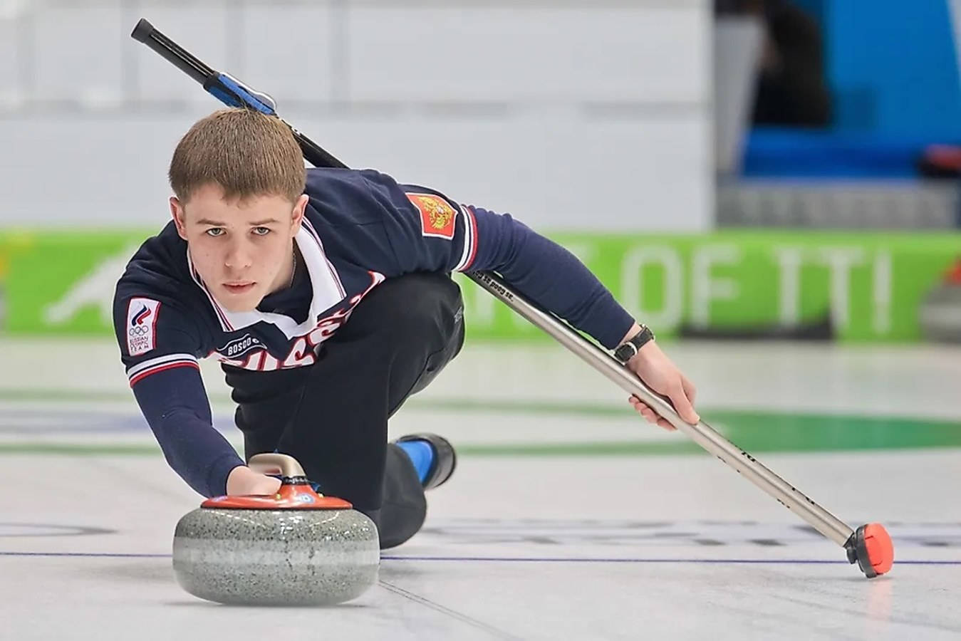 Curling Olympic Sports Background