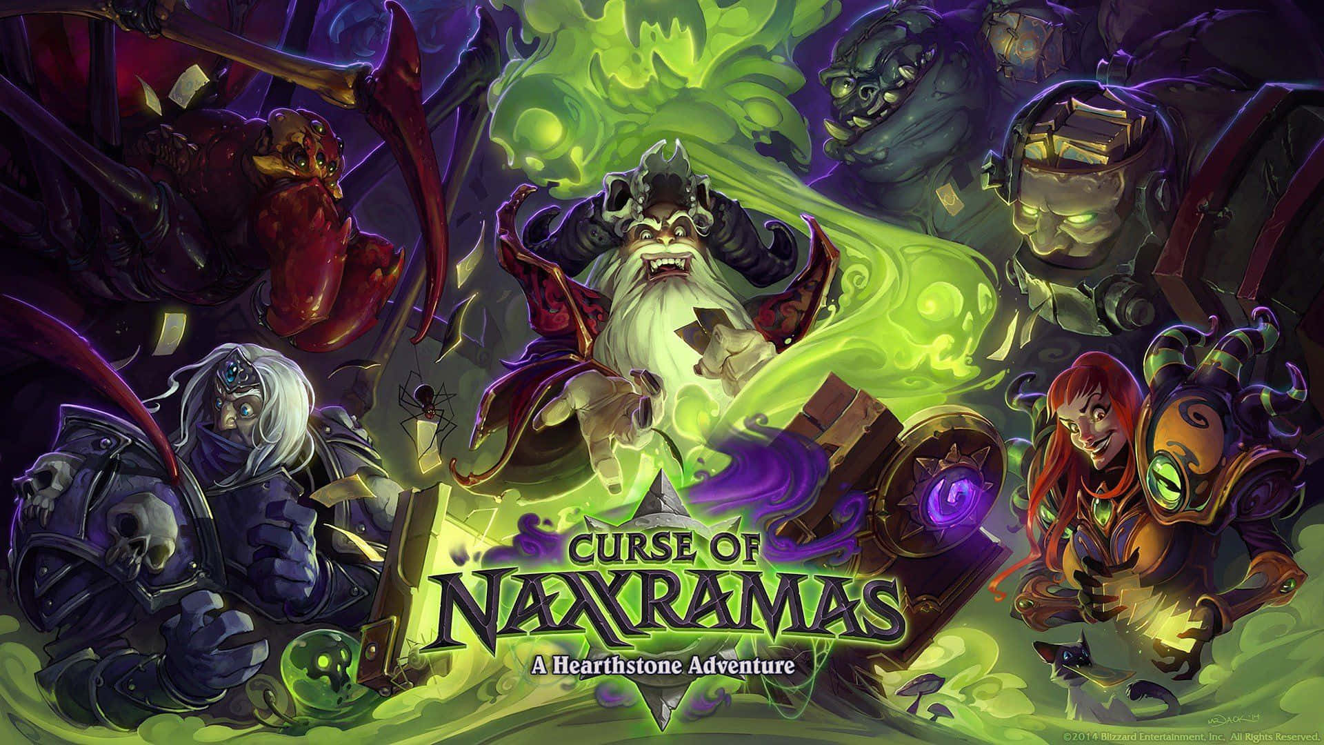 Curse Of Naxxramas Hearthstone Desktop Background