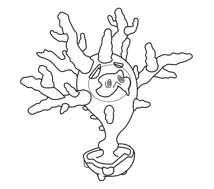 Cursola Line Art Background