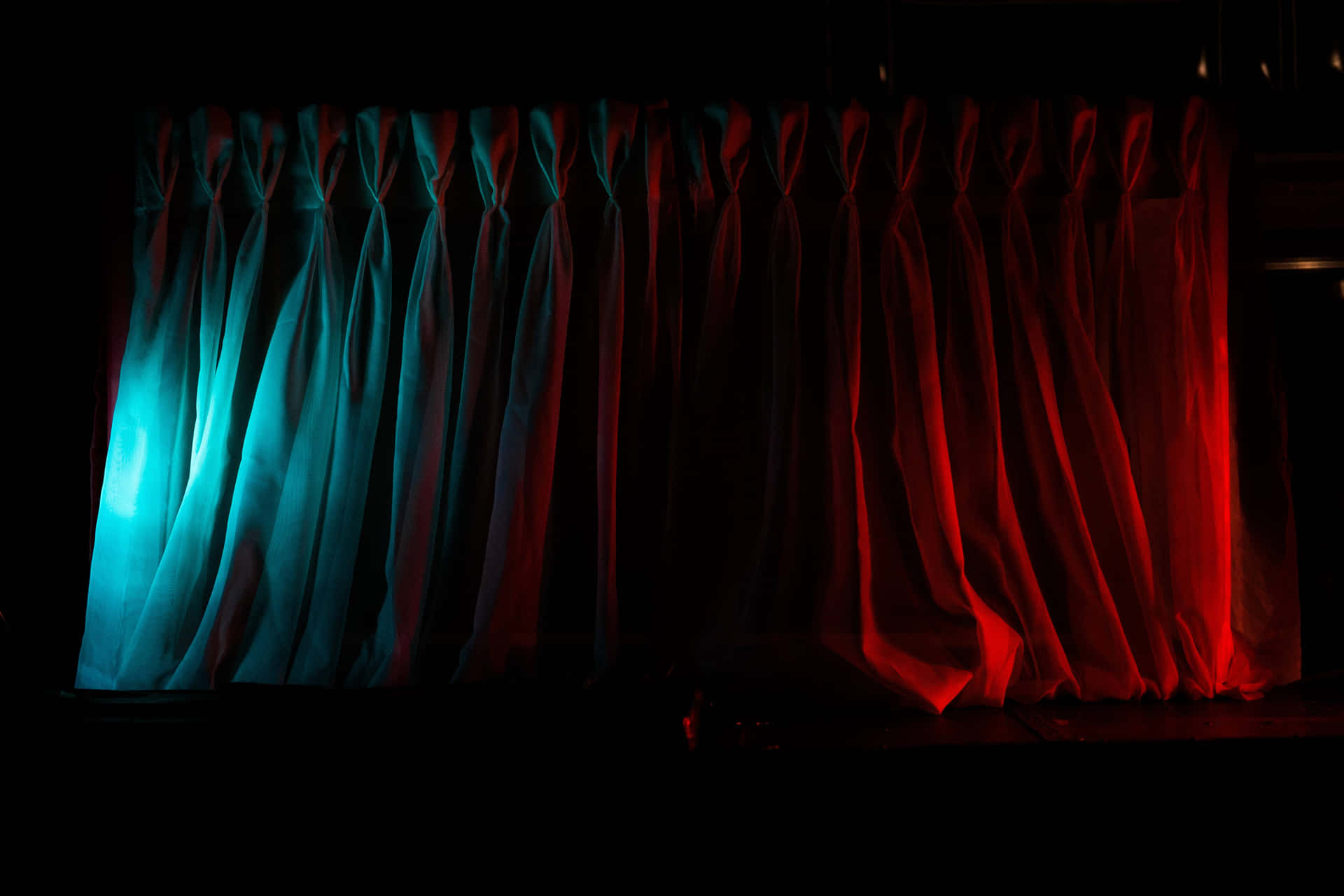 Curtain Lit Iphone Background