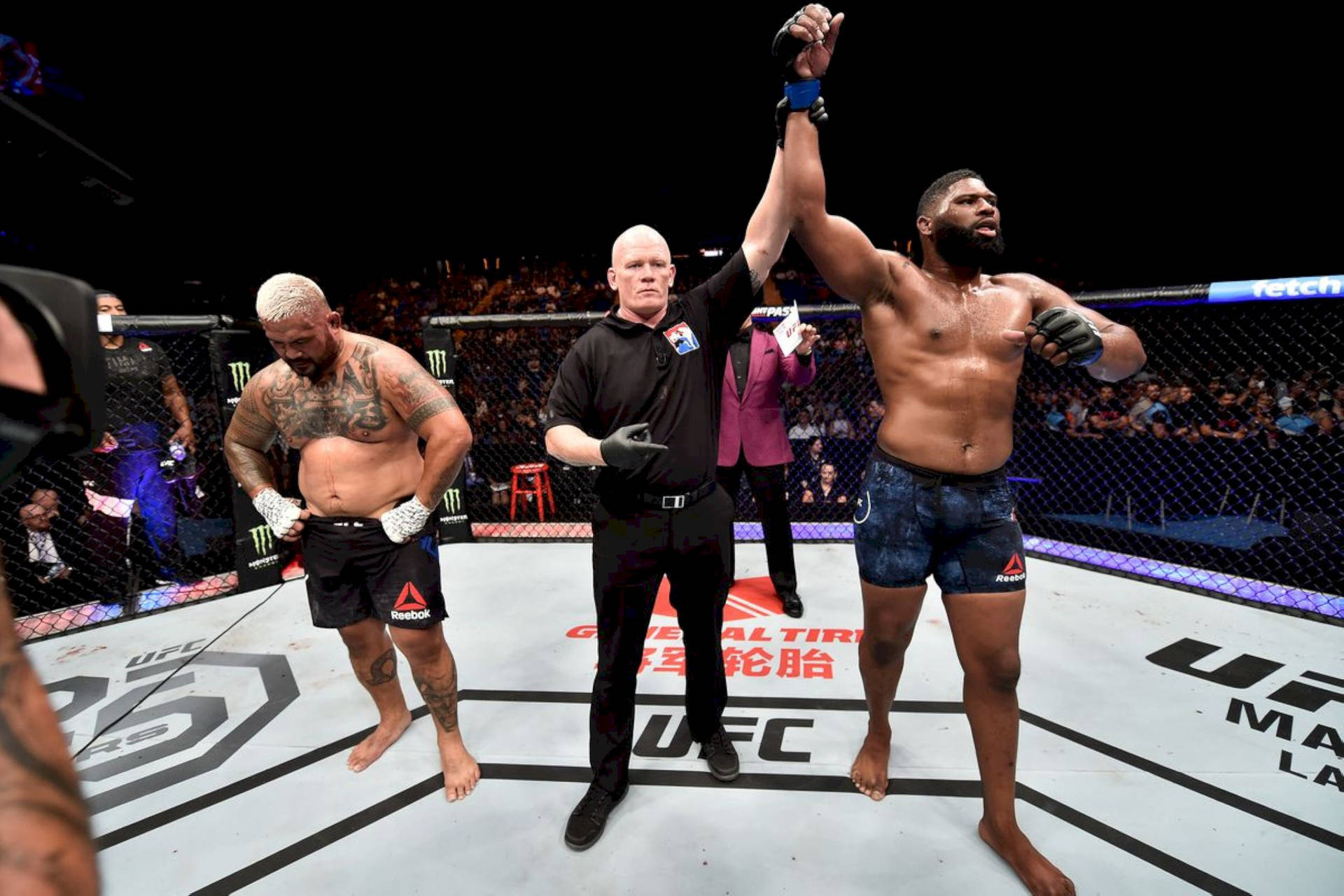 Curtis Blaydes Champion Ufc Background