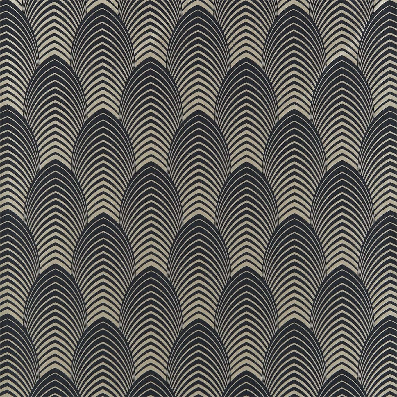 Curved Lines Art Deco Iphone Background