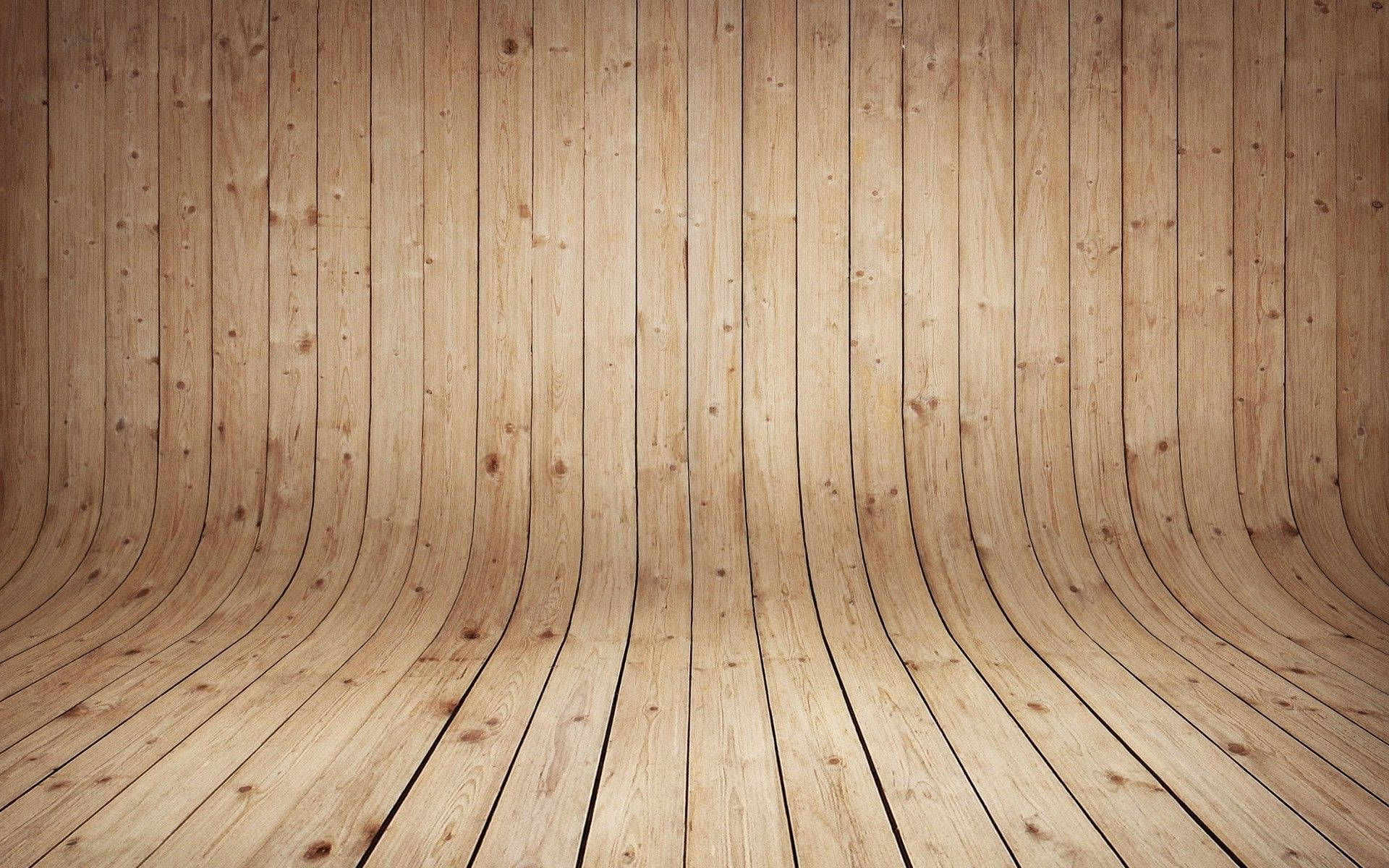 Curved Wood Background