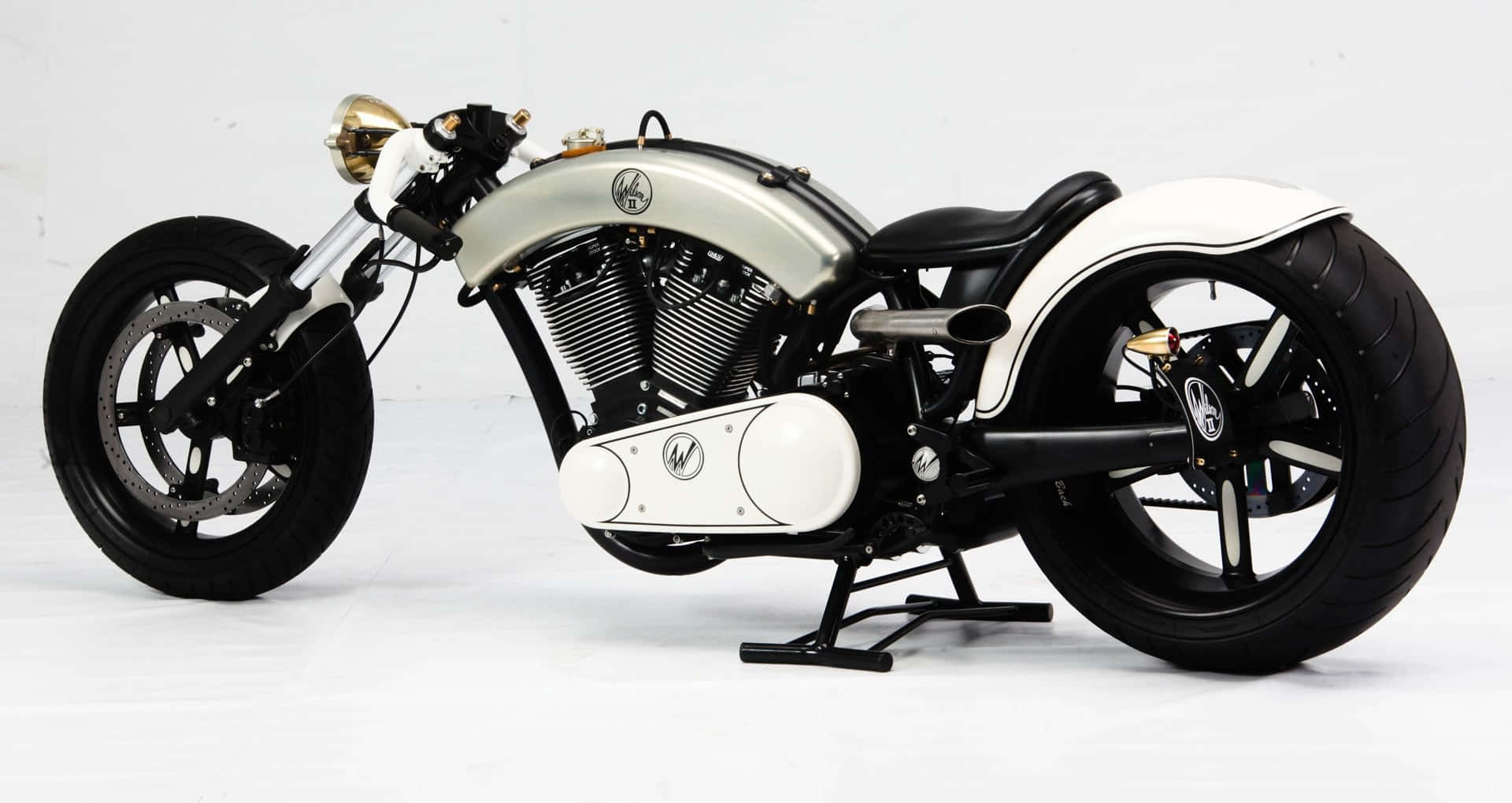 Custom Vintage Motorcycle Profile