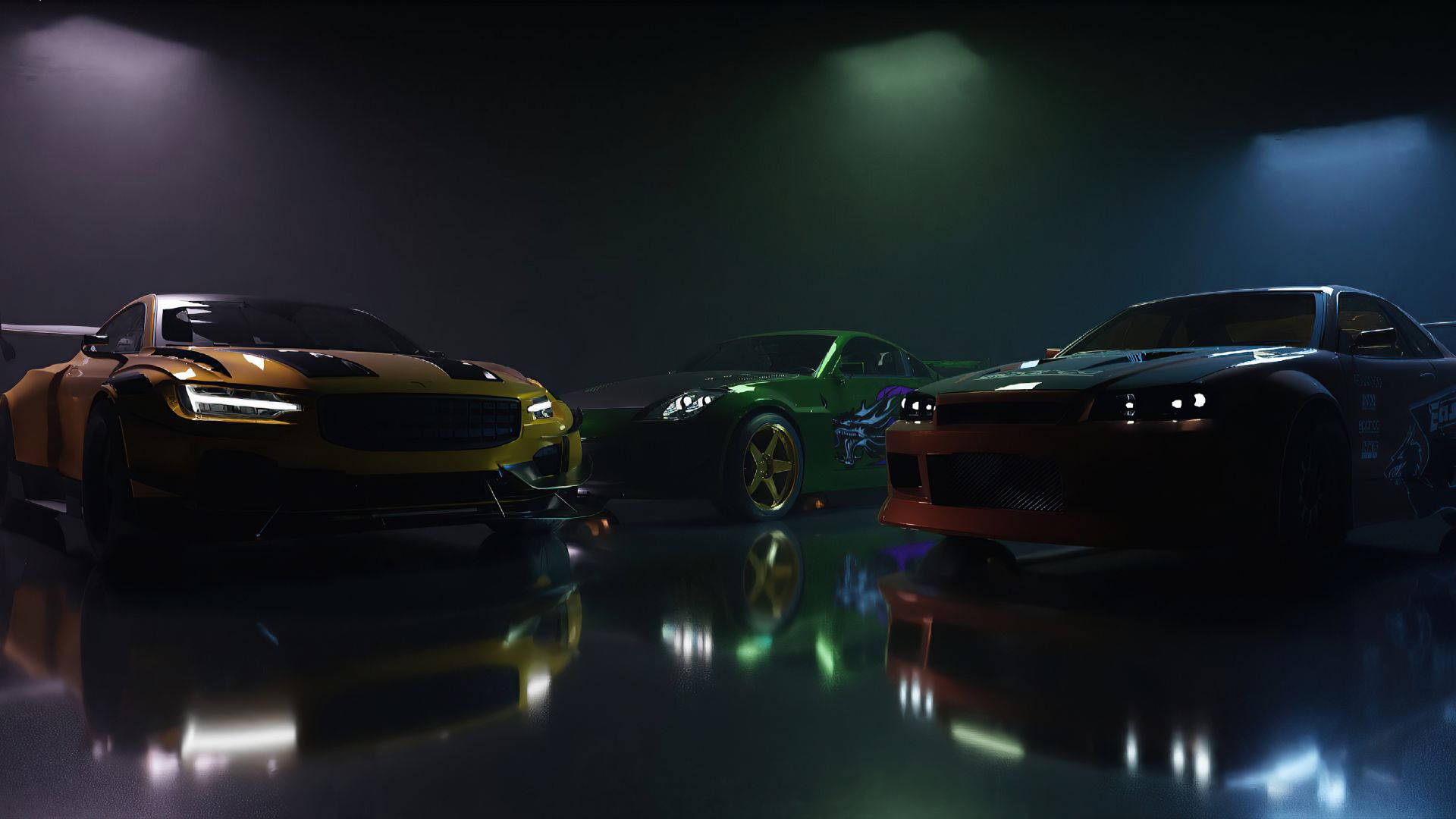 Customize And Race In Need For Speed Background