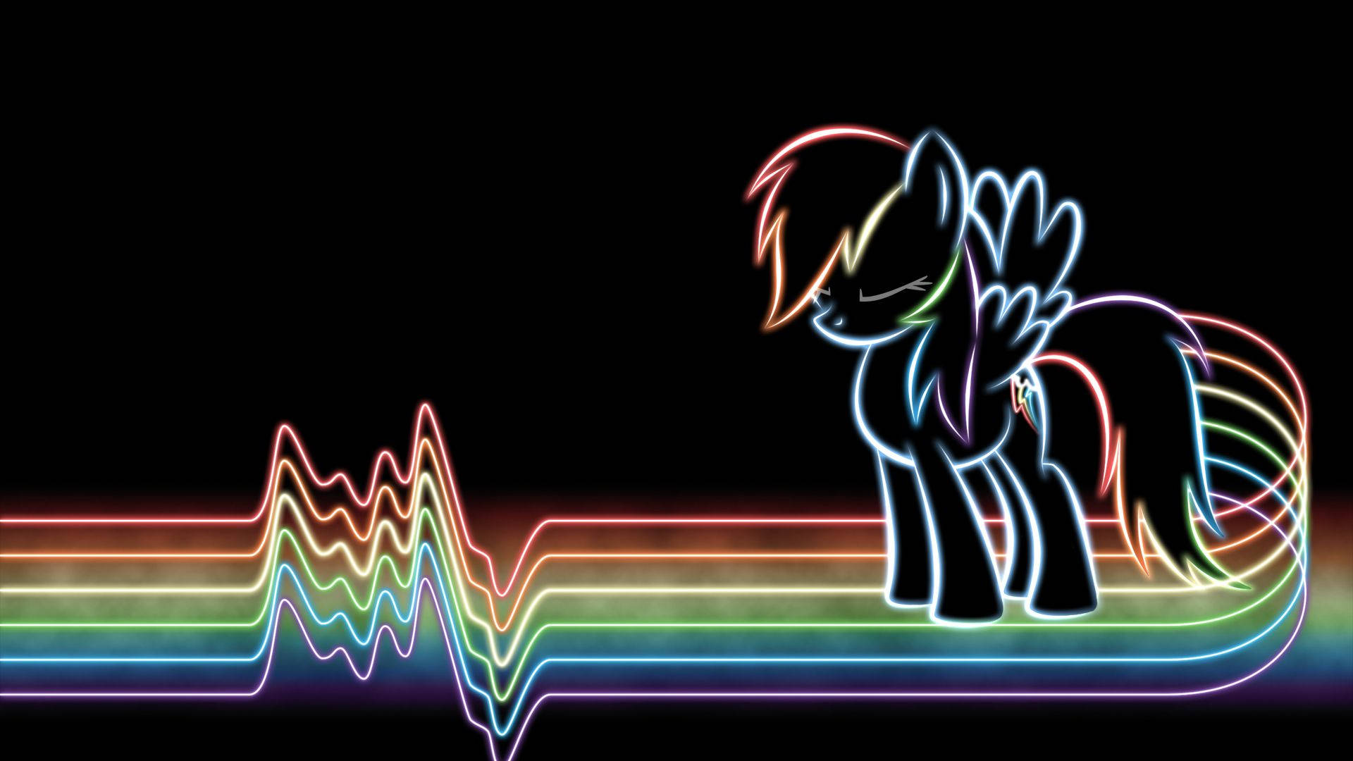 Customize Your Desktop With The Colorful World Of My Little Pony Background