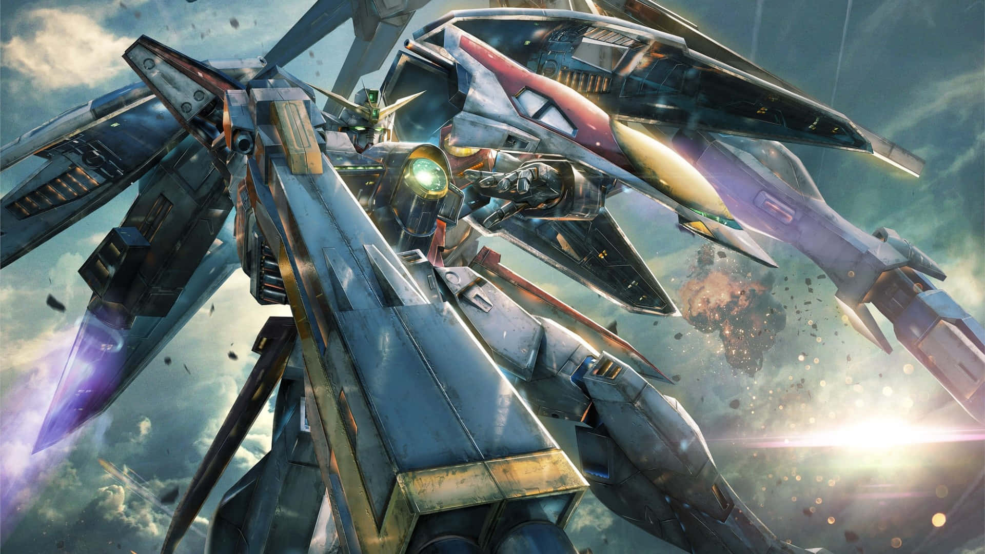 Customize Your Own Gundam Wing Background