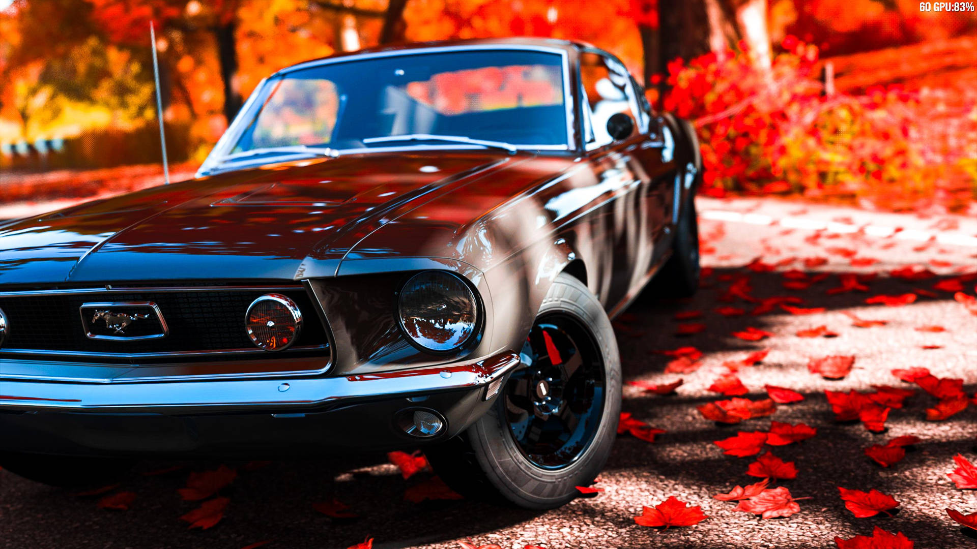 Customized Mustang For Speed-lovers Background