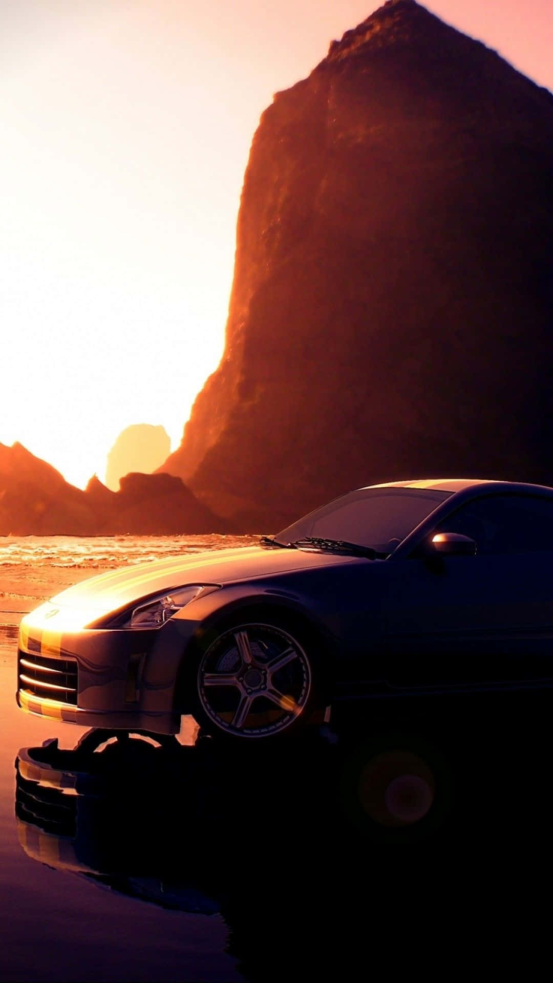 Customized Nissan 350z On The Iphone