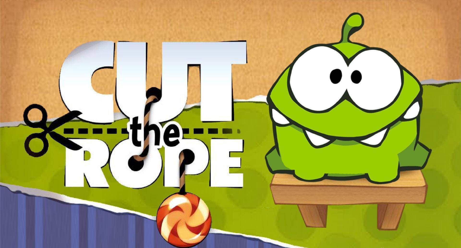 Cut The Rope Game Kawaii Frog Background