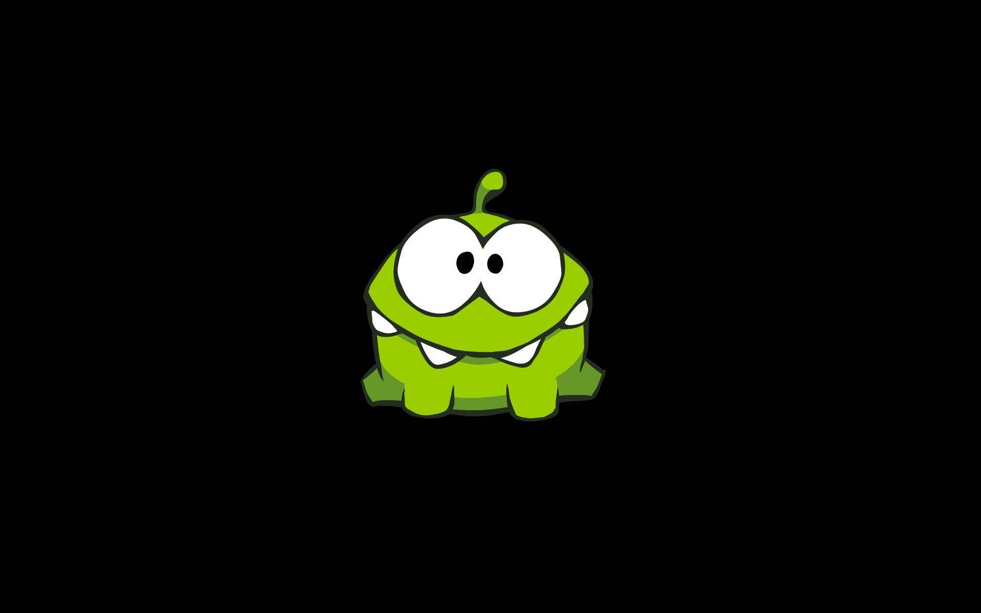 Cut The Rope Kawaii Frog Background