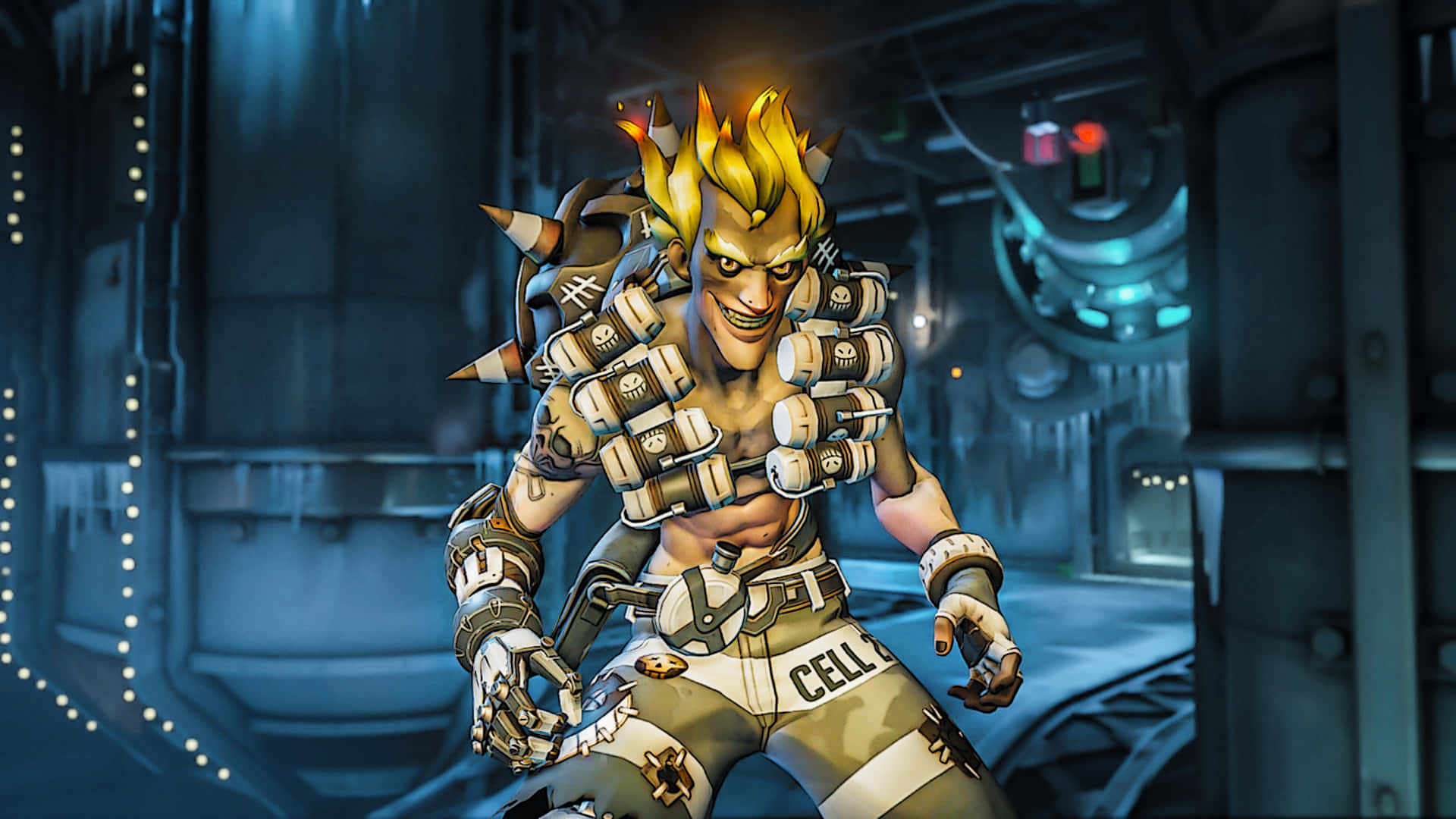 Cut The Wires, Blow It Up, Watch The Fireworks - Junkrat Background